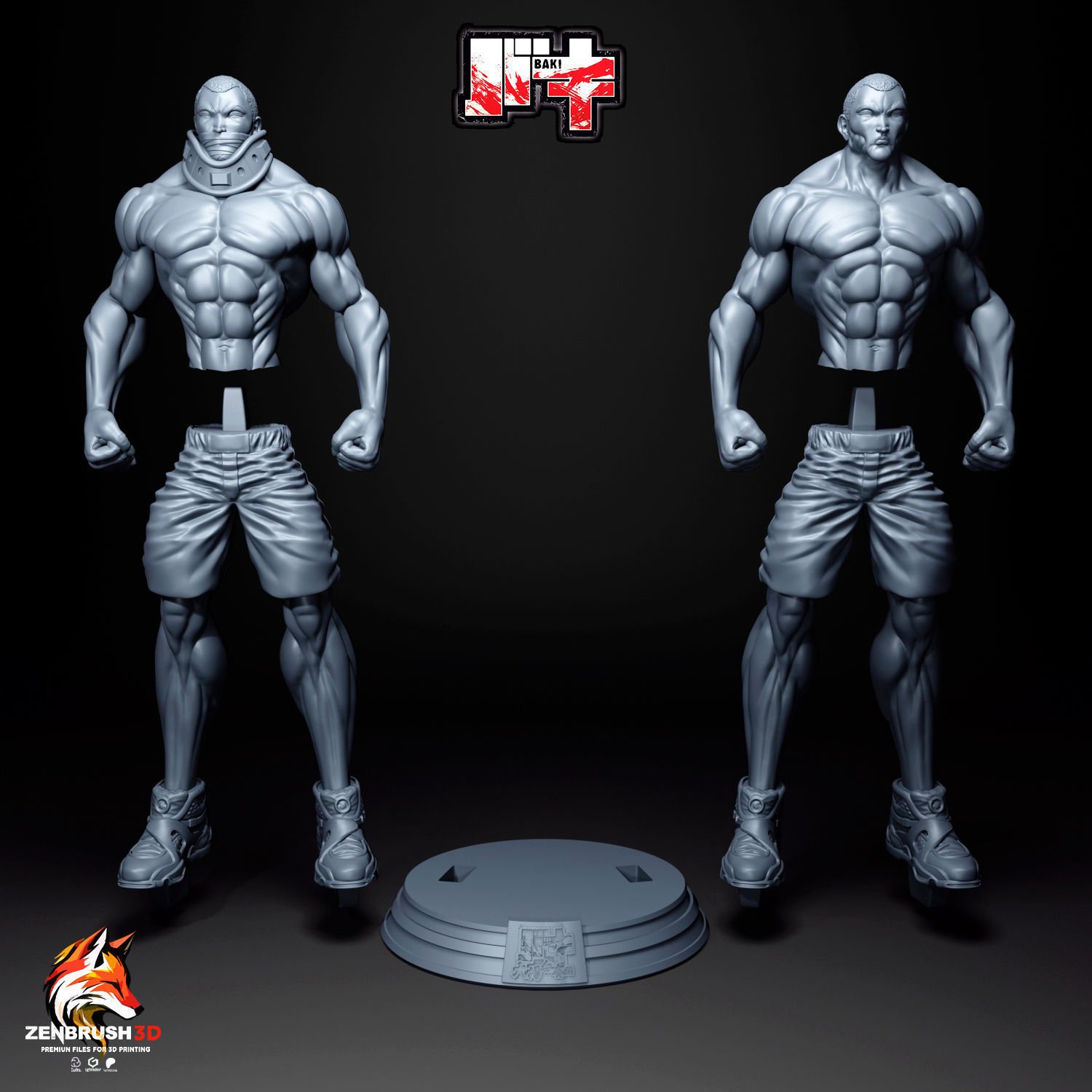 Jack Hanma - Baki - Netflix 3D print model_4