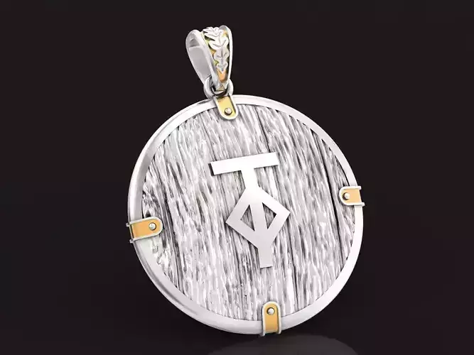  Slavic Amulet rune God Kryshen in Svarog Circle 1223 3D print model