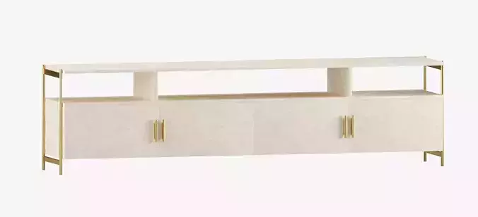 Open Box Foundry Media Console 3D model