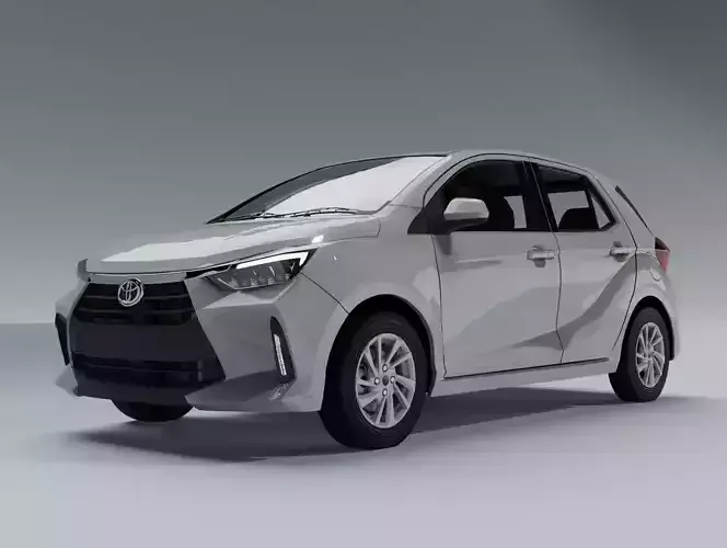 Toyota Agya 2023 3D Model