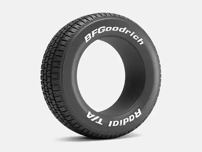 15x8 BFGoodrich Radial TA Tire 245-60-15