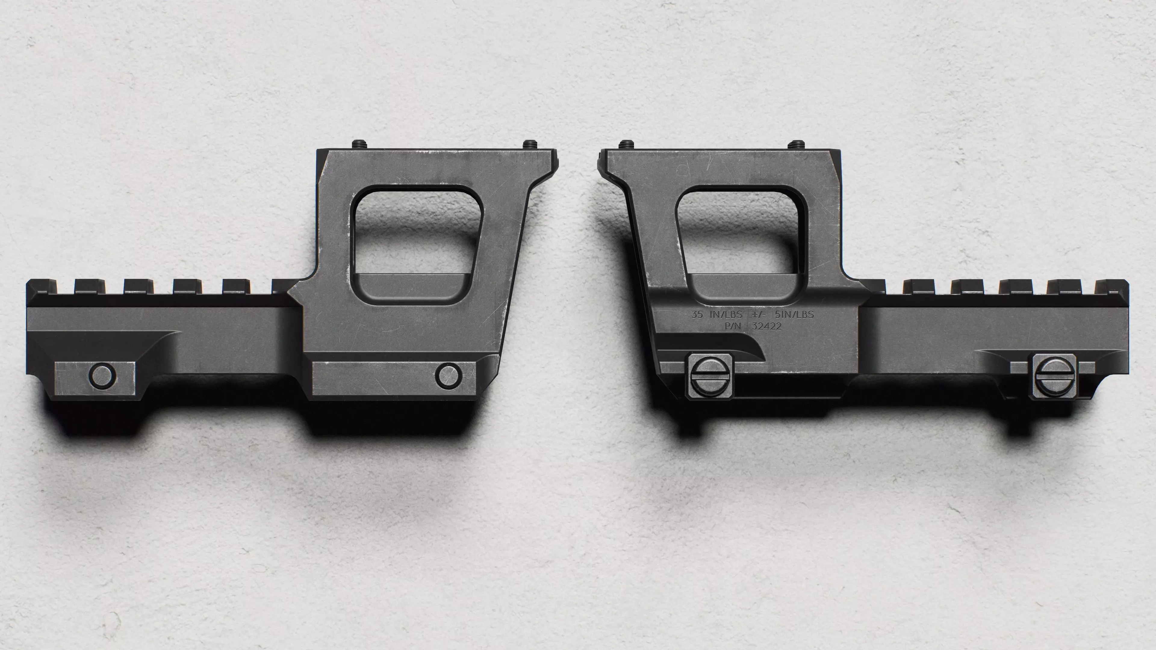 NVG High Rise Mount - Replica Low-poly 3D model