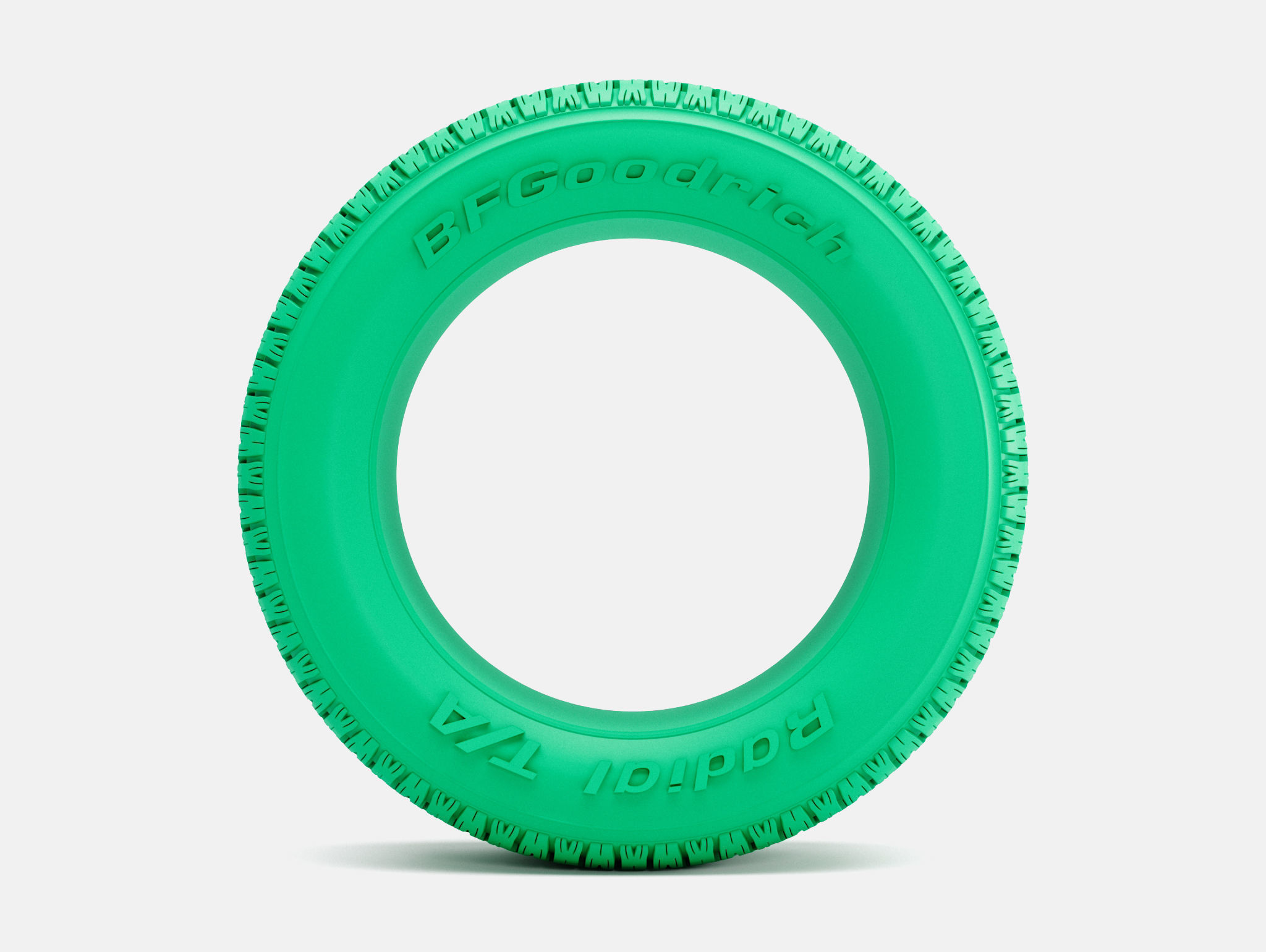 15x7 BFGoodrich Radial TA Tire 225 60 R15 3D print model_3