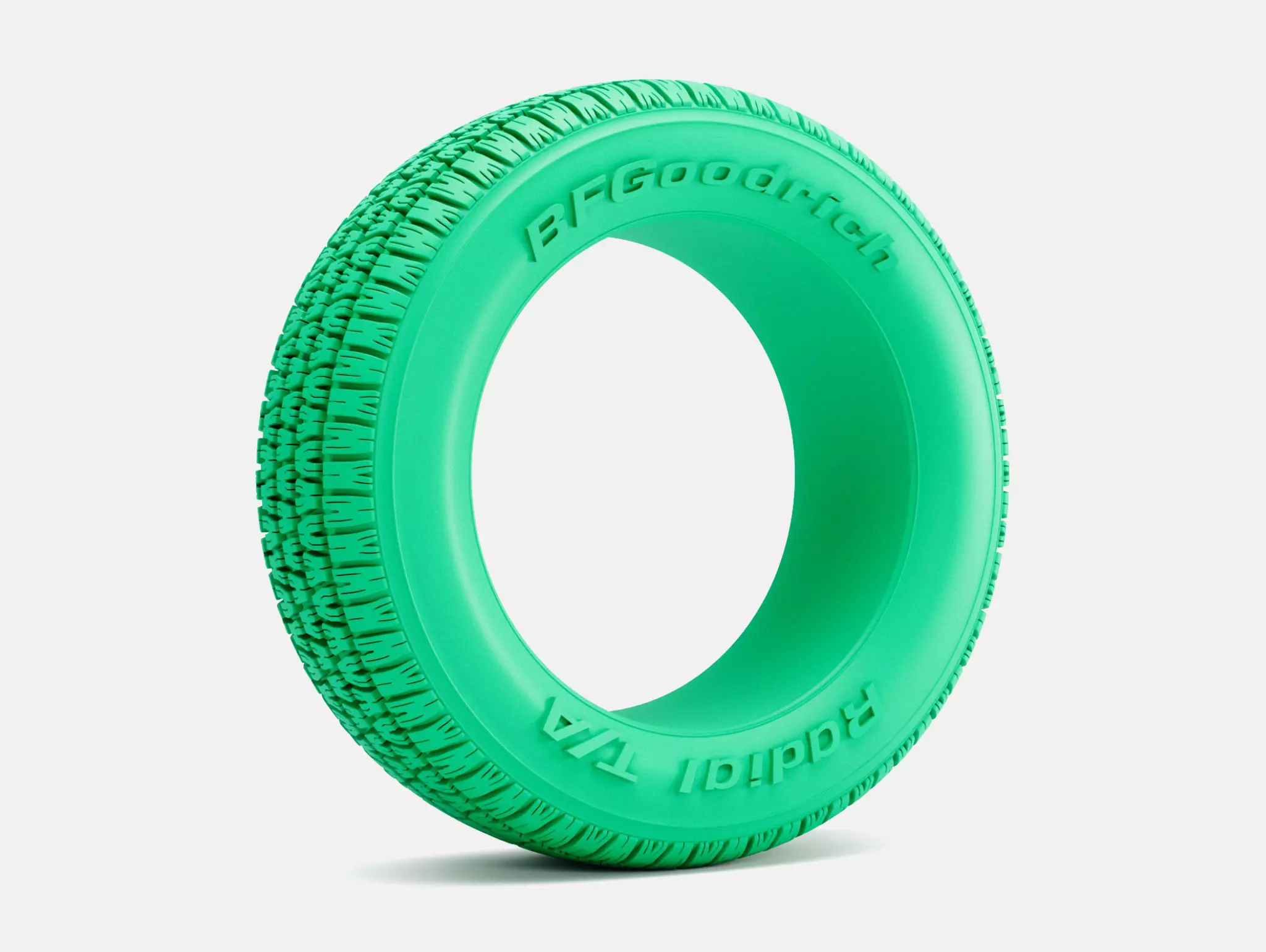 15x7 BFGoodrich Radial TA Tire 225 60 R15 3D print model_1