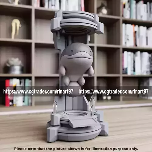 Clodsire in the lab from pokemon 3D print model