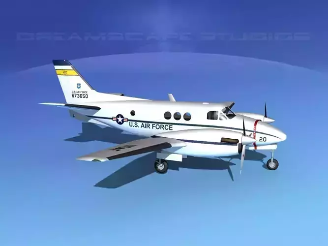 Beechcraft C-6 King Air V03 USAF