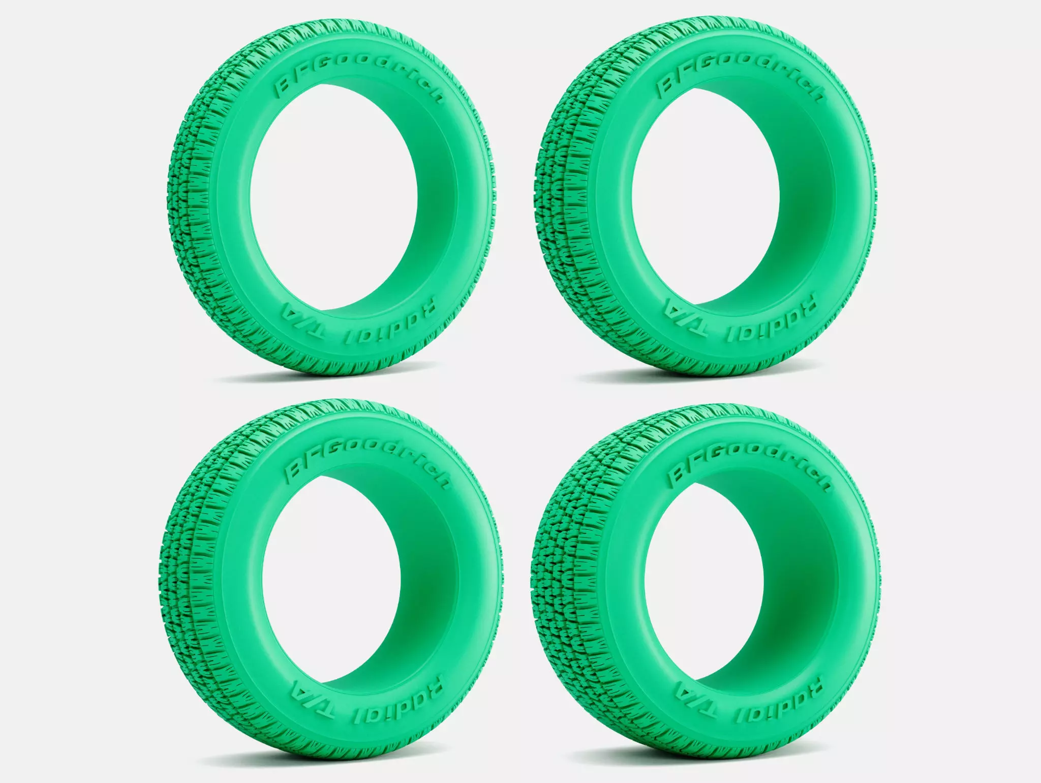 BFGoodrich Radial TA Tire Set 3D print model_0