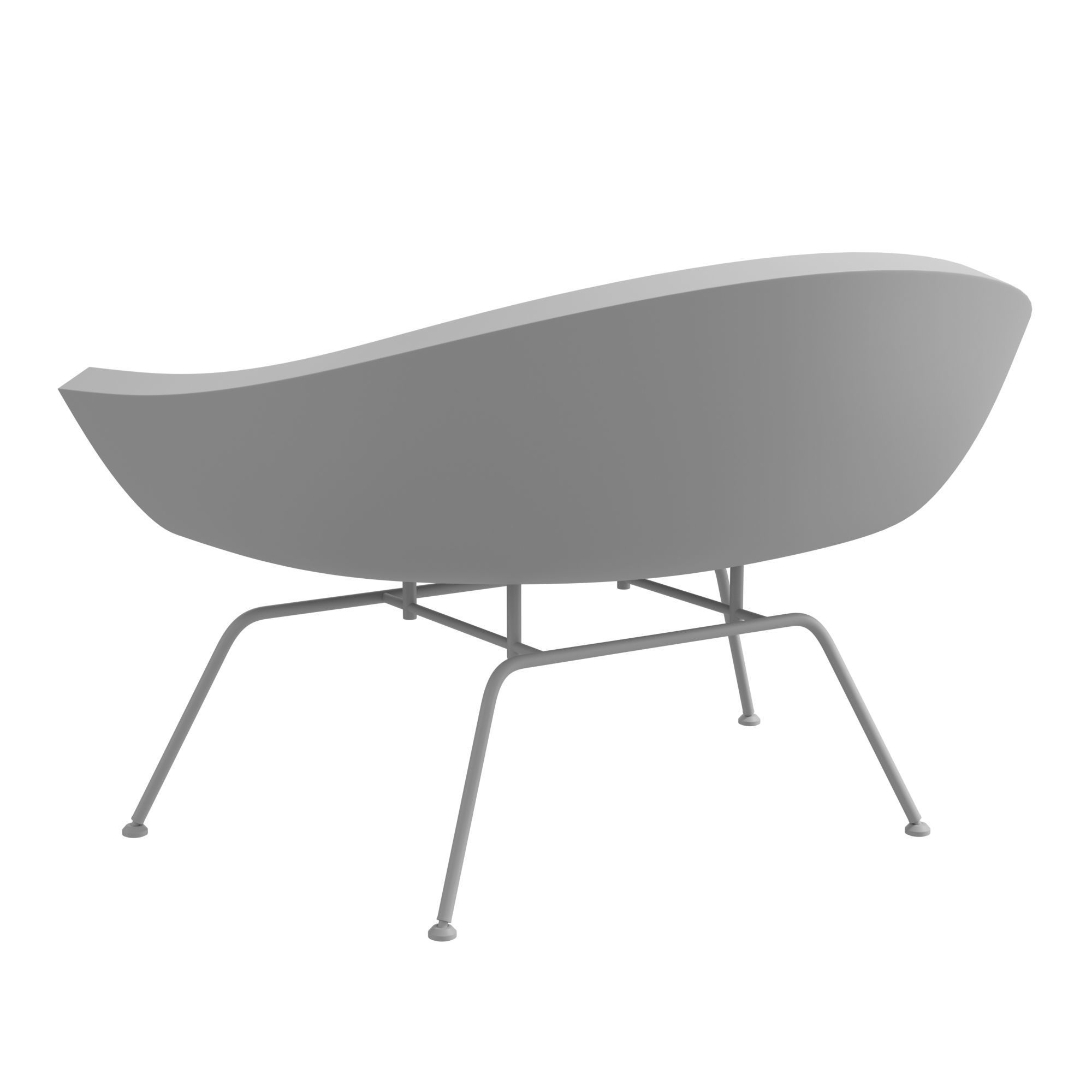 Dreyfuss chair 3D model_6