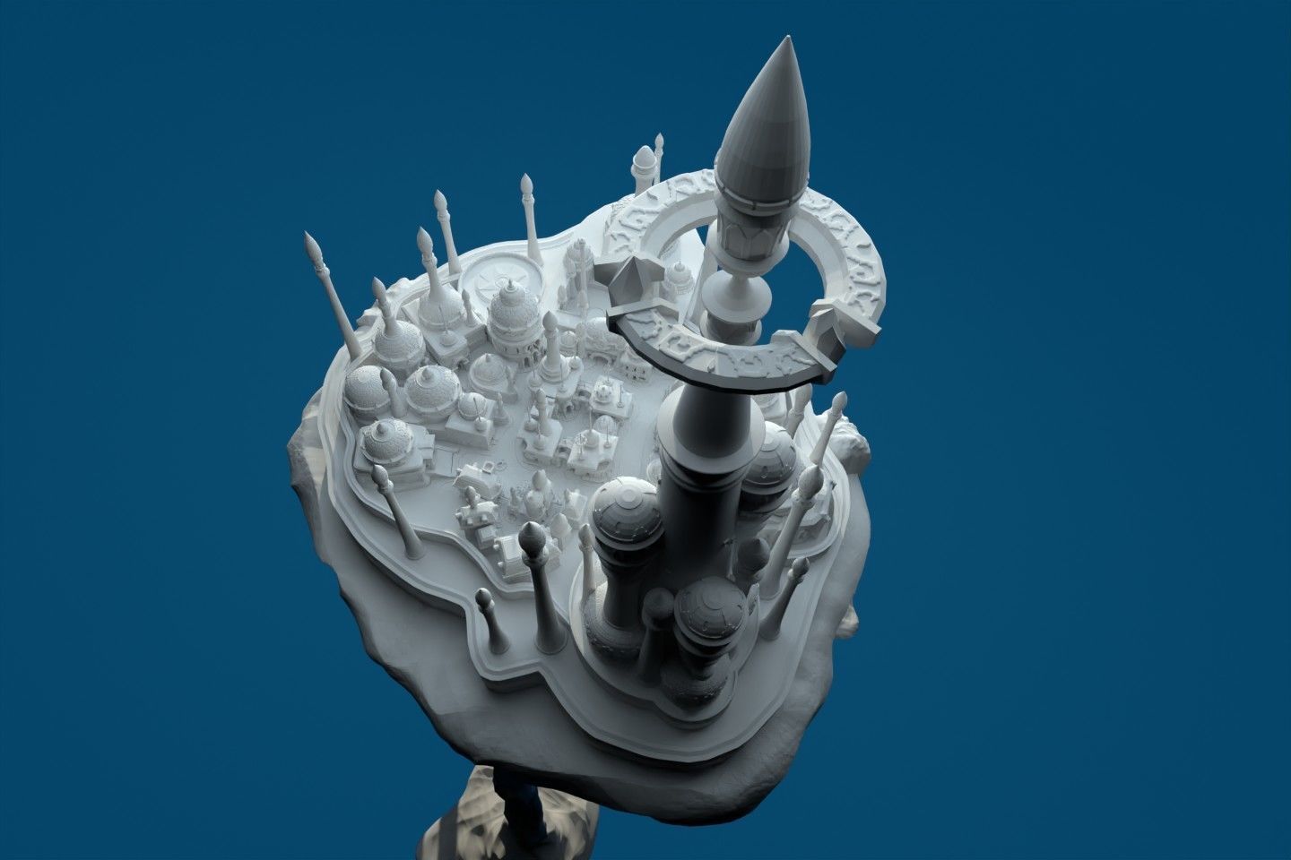 Dalaran 3D print 3D print model_1