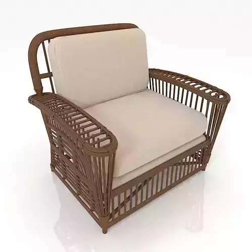 ARMCHAIR lounge chair 3D model