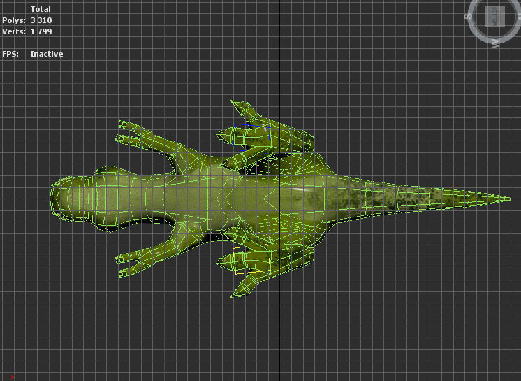 Dinosaur Tyrannosaurus Rex Low-poly 3D model_13