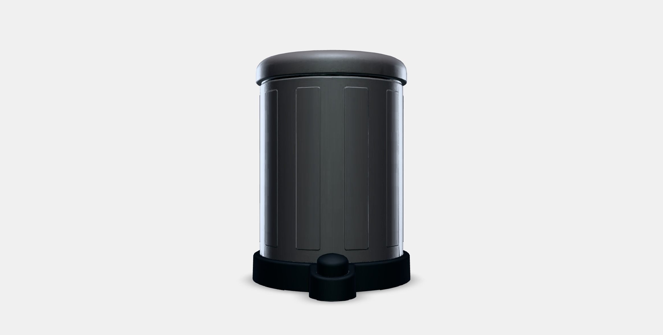 TOFTAN waste garbage can 1 Low-poly 3D model_10