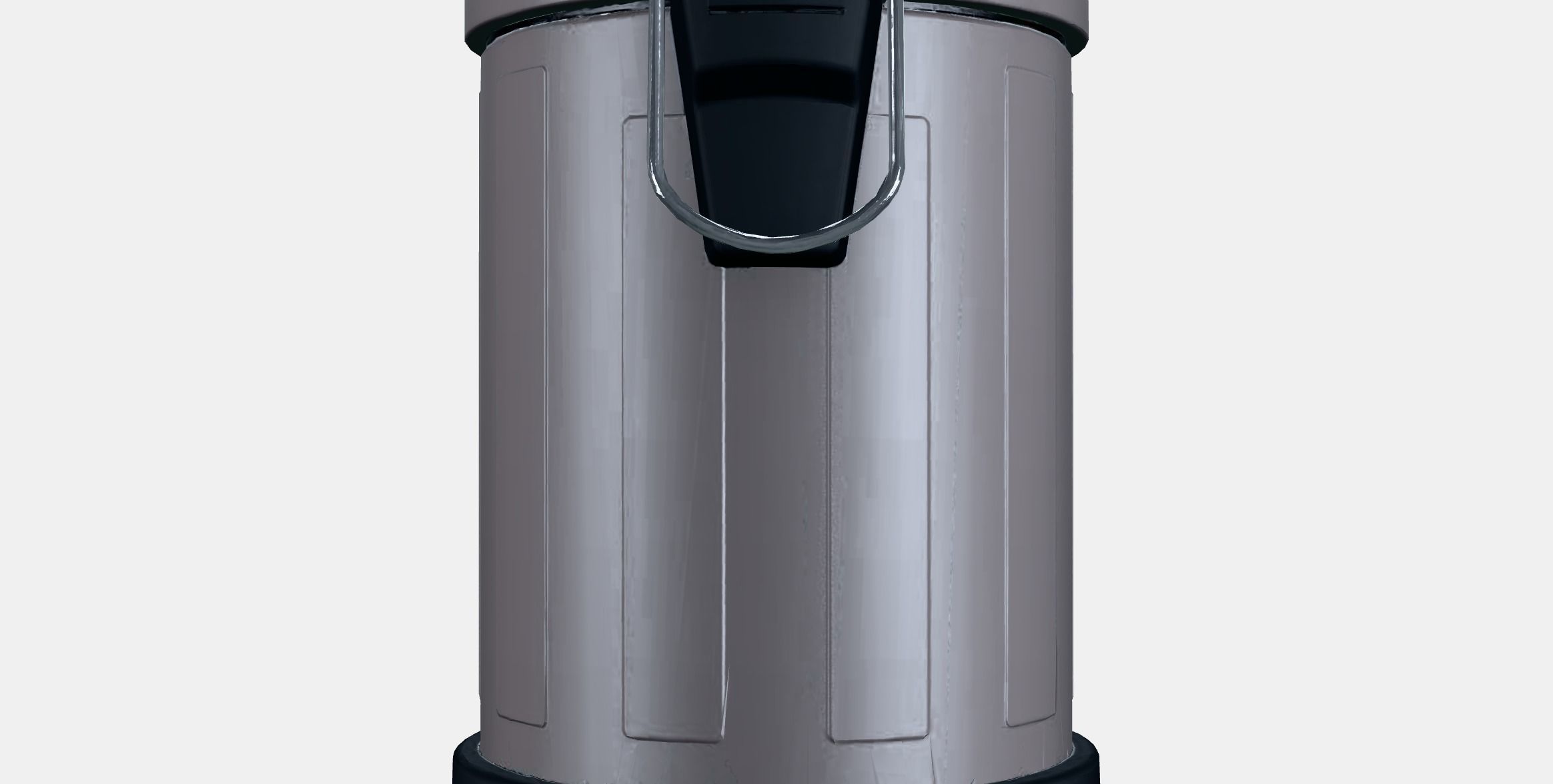 TOFTAN waste garbage can 1 Low-poly 3D model_15