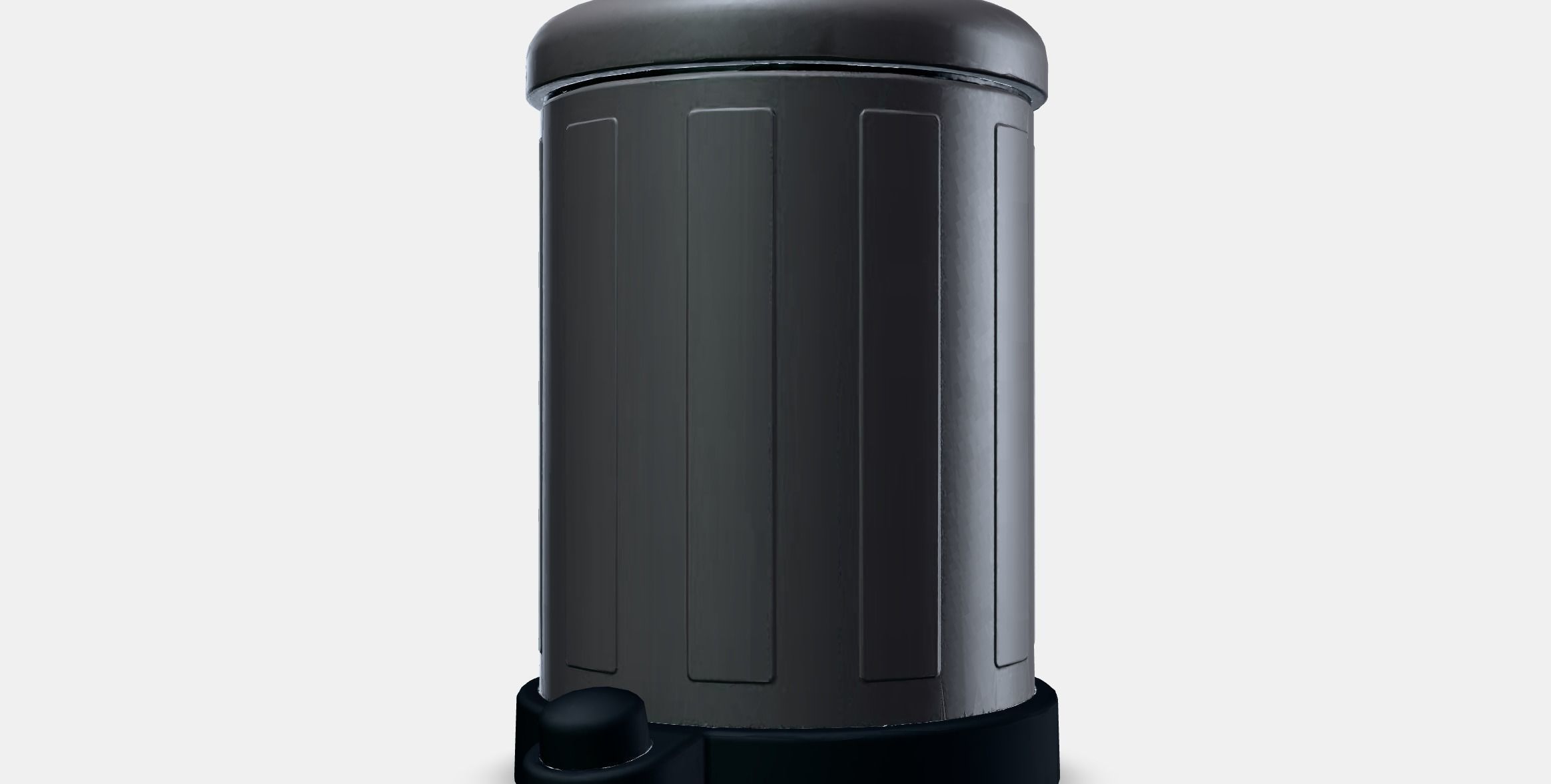 TOFTAN waste garbage can 1 Low-poly 3D model_13