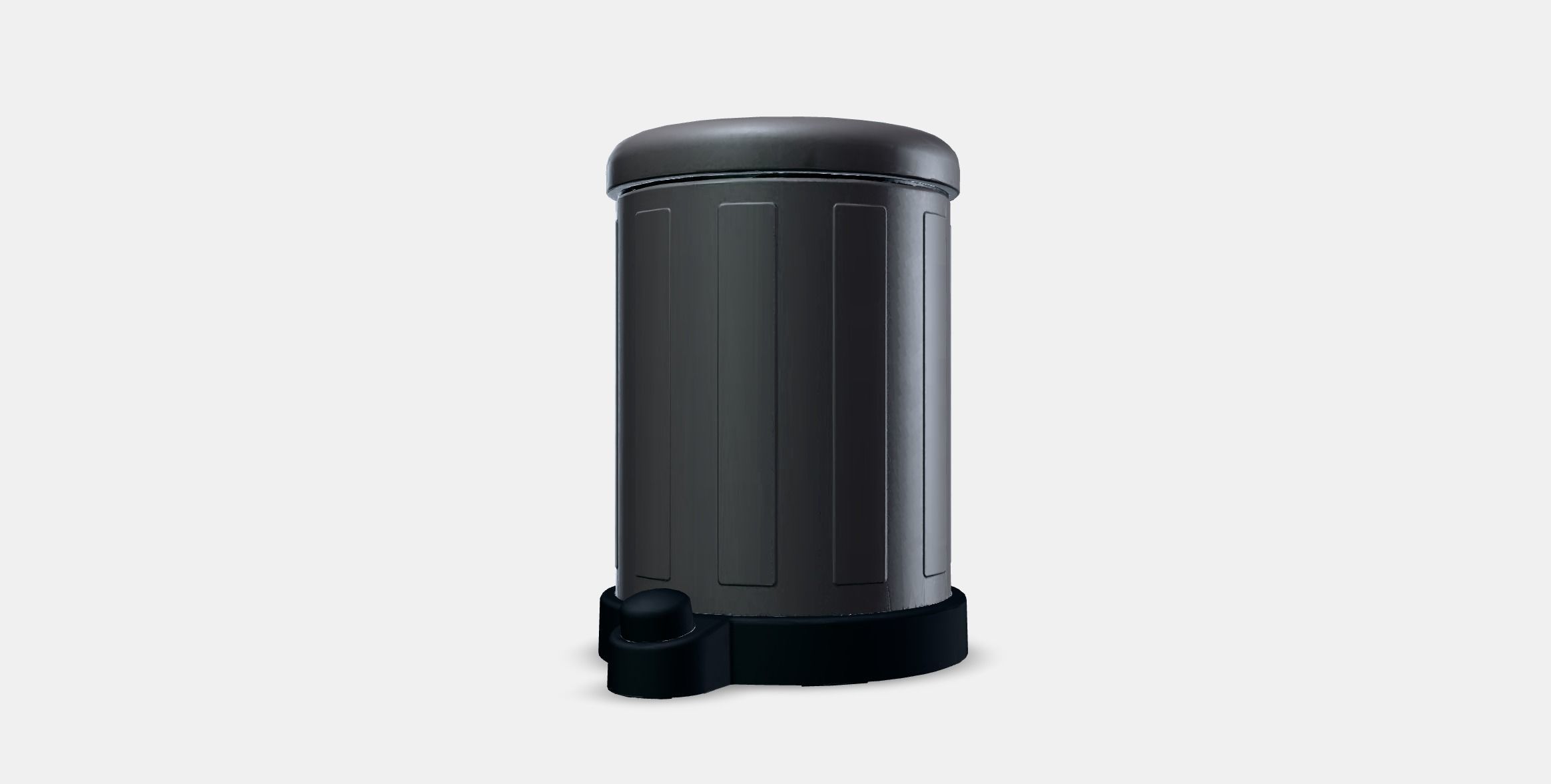 TOFTAN waste garbage can 1 Low-poly 3D model_12