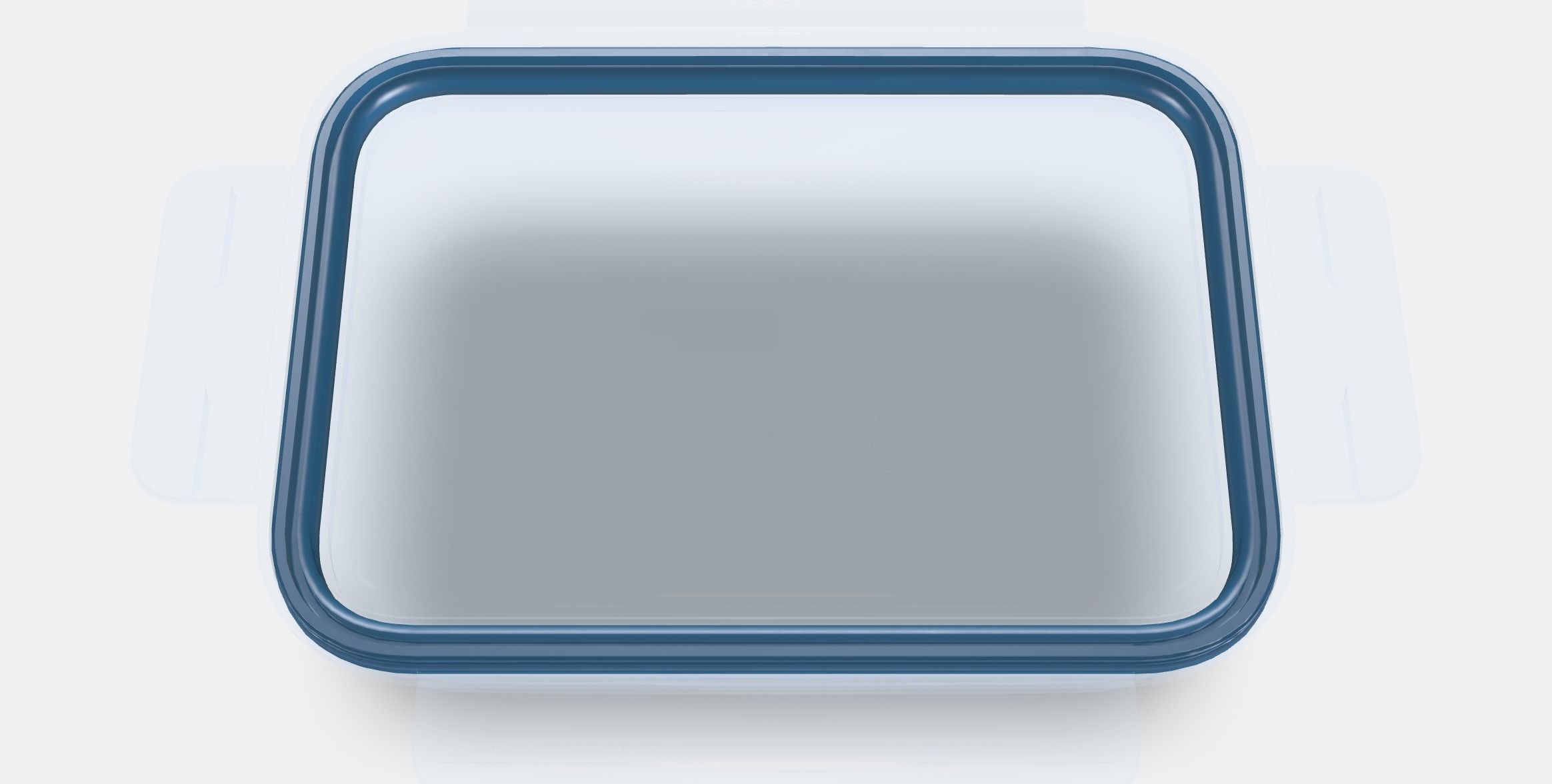 IKEA 365 storage container with lid Low-poly 3D model_3