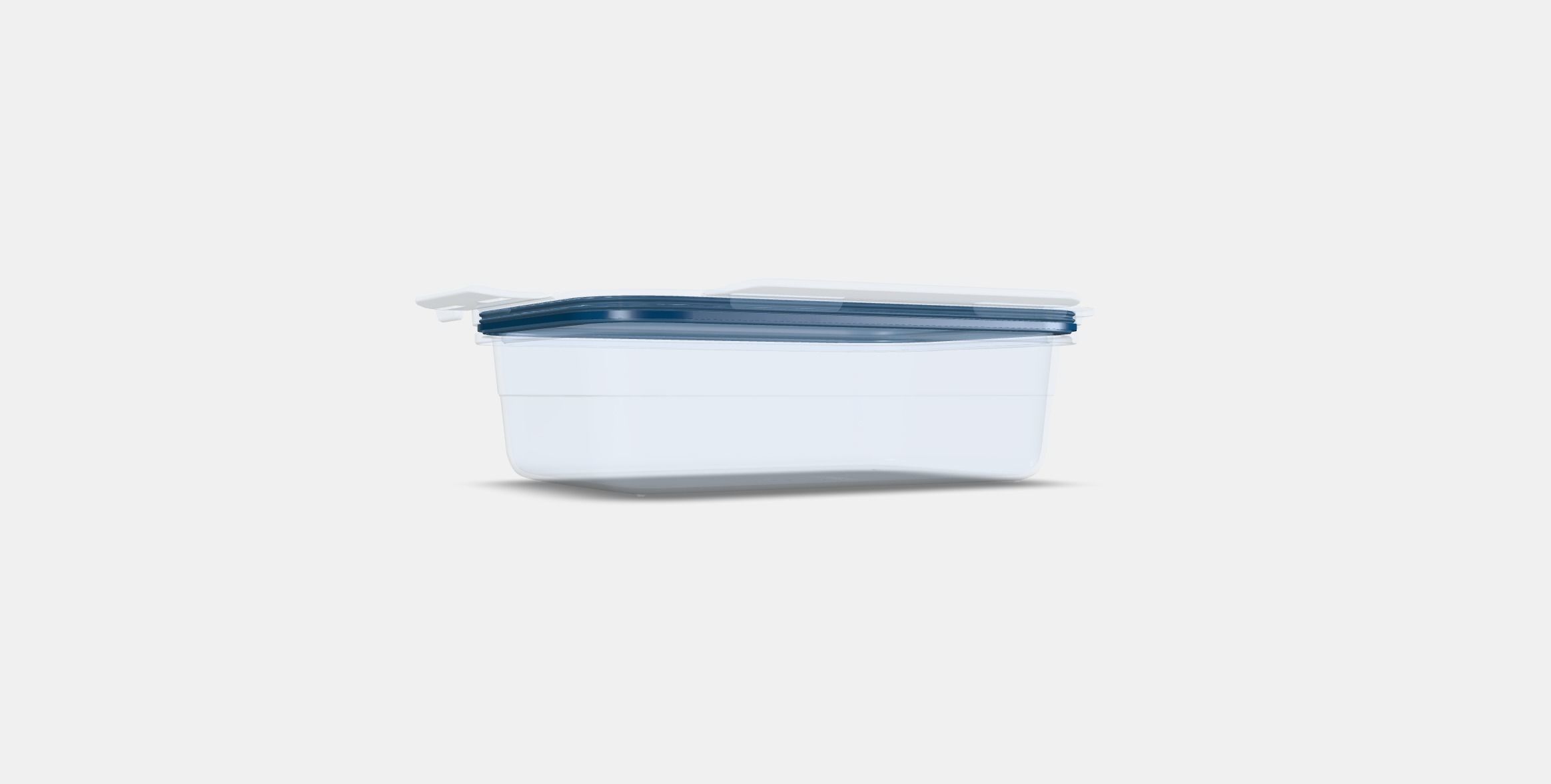 IKEA 365 storage container with lid Low-poly 3D model_16