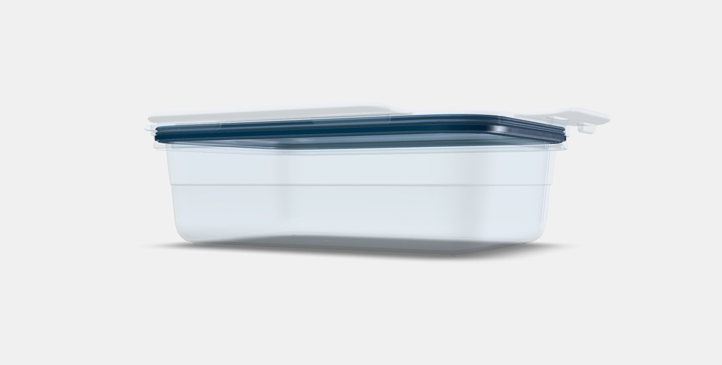 IKEA 365 storage container with lid Low-poly 3D model_13