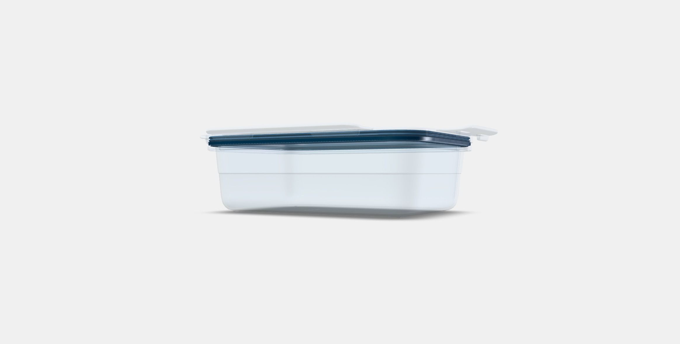 IKEA 365 storage container with lid Low-poly 3D model_12