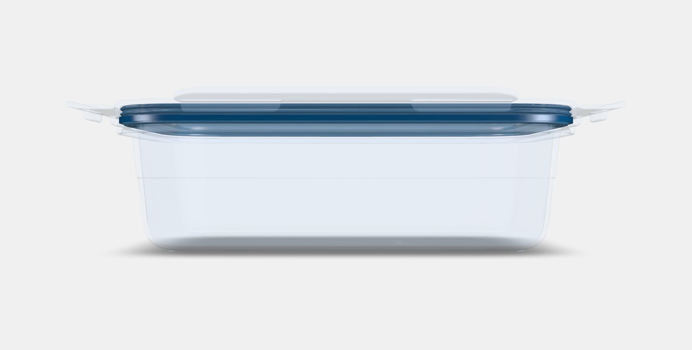 IKEA 365 storage container with lid Low-poly 3D model_15