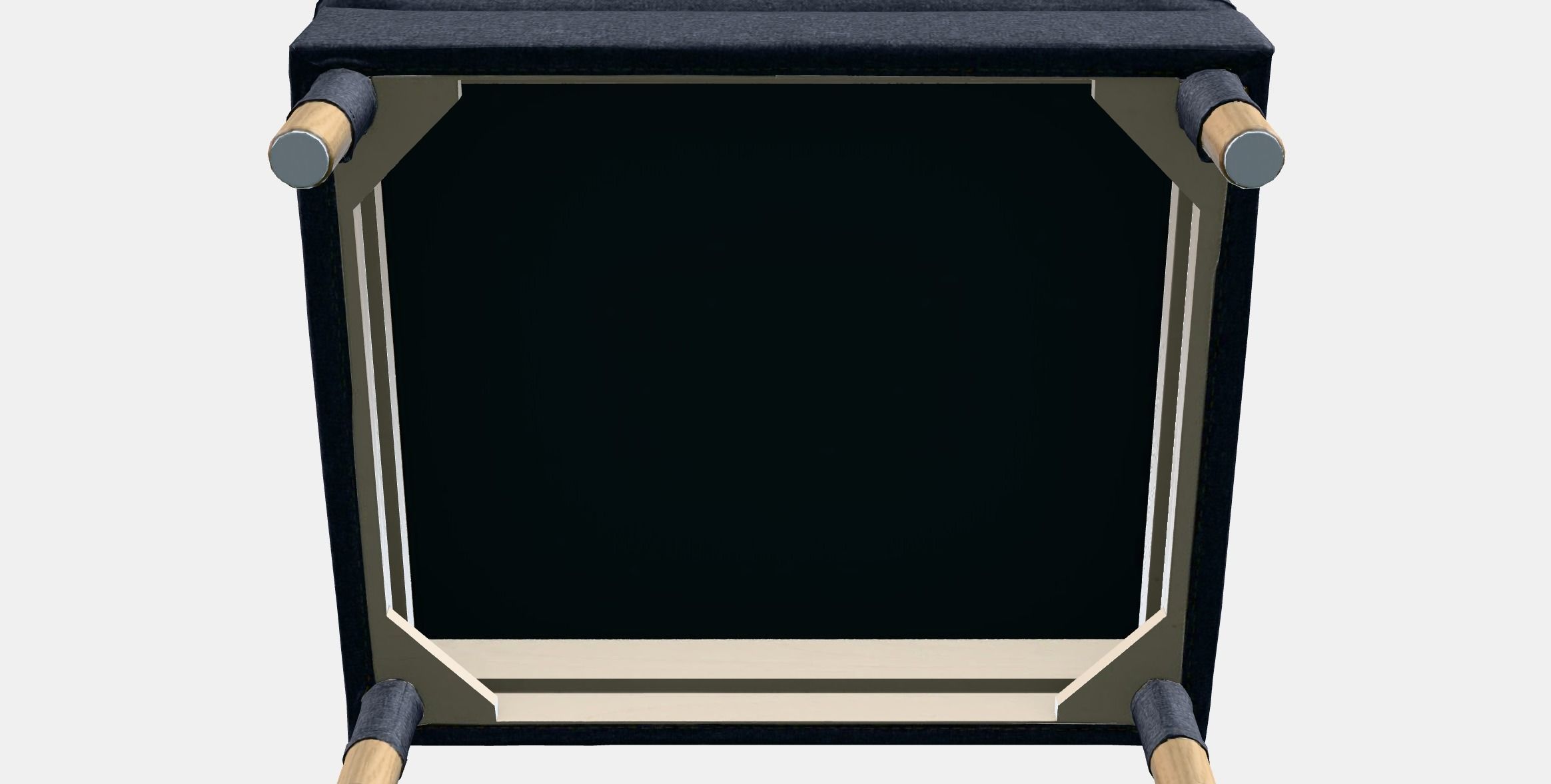 LANDSKRONA Stool Low-poly 3D model_6