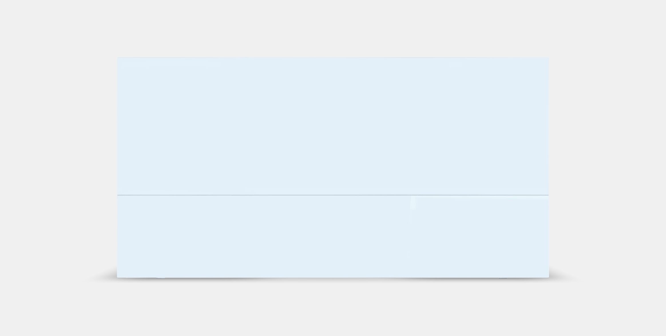 MALM high bed frame with 4 drawers Low-poly 3D model_15