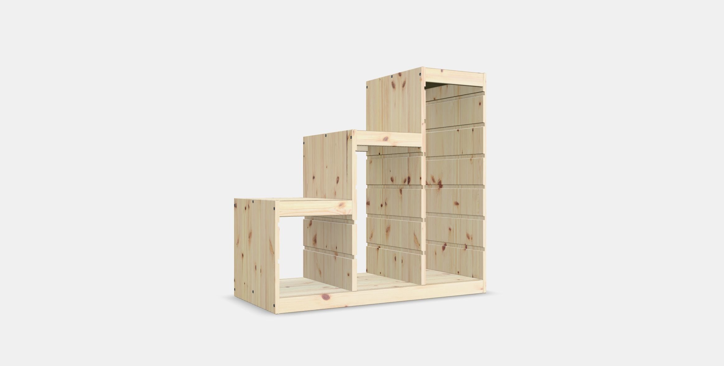 TROFAST shelf frame 3 Low-poly 3D model_16