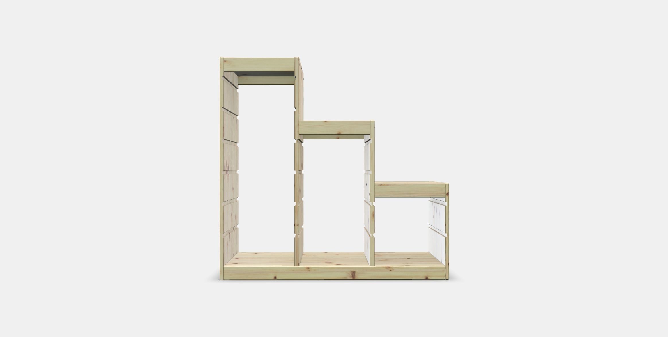 TROFAST shelf frame 3 Low-poly 3D model_8