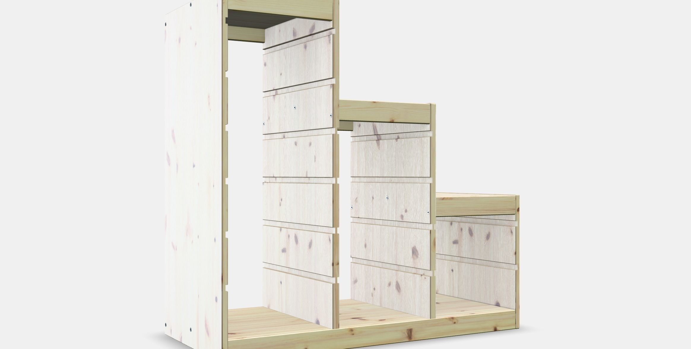 TROFAST shelf frame 3 Low-poly 3D model_14