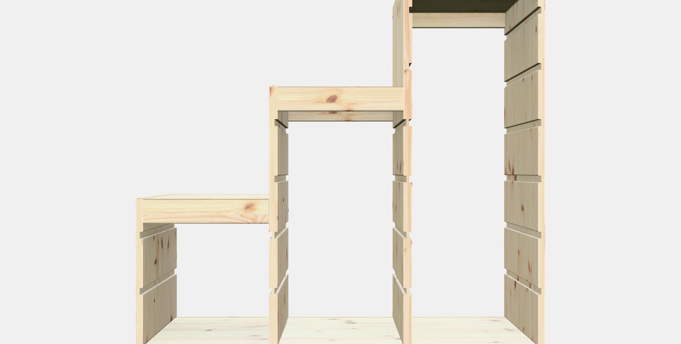 TROFAST shelf frame 3 Low-poly 3D model_15