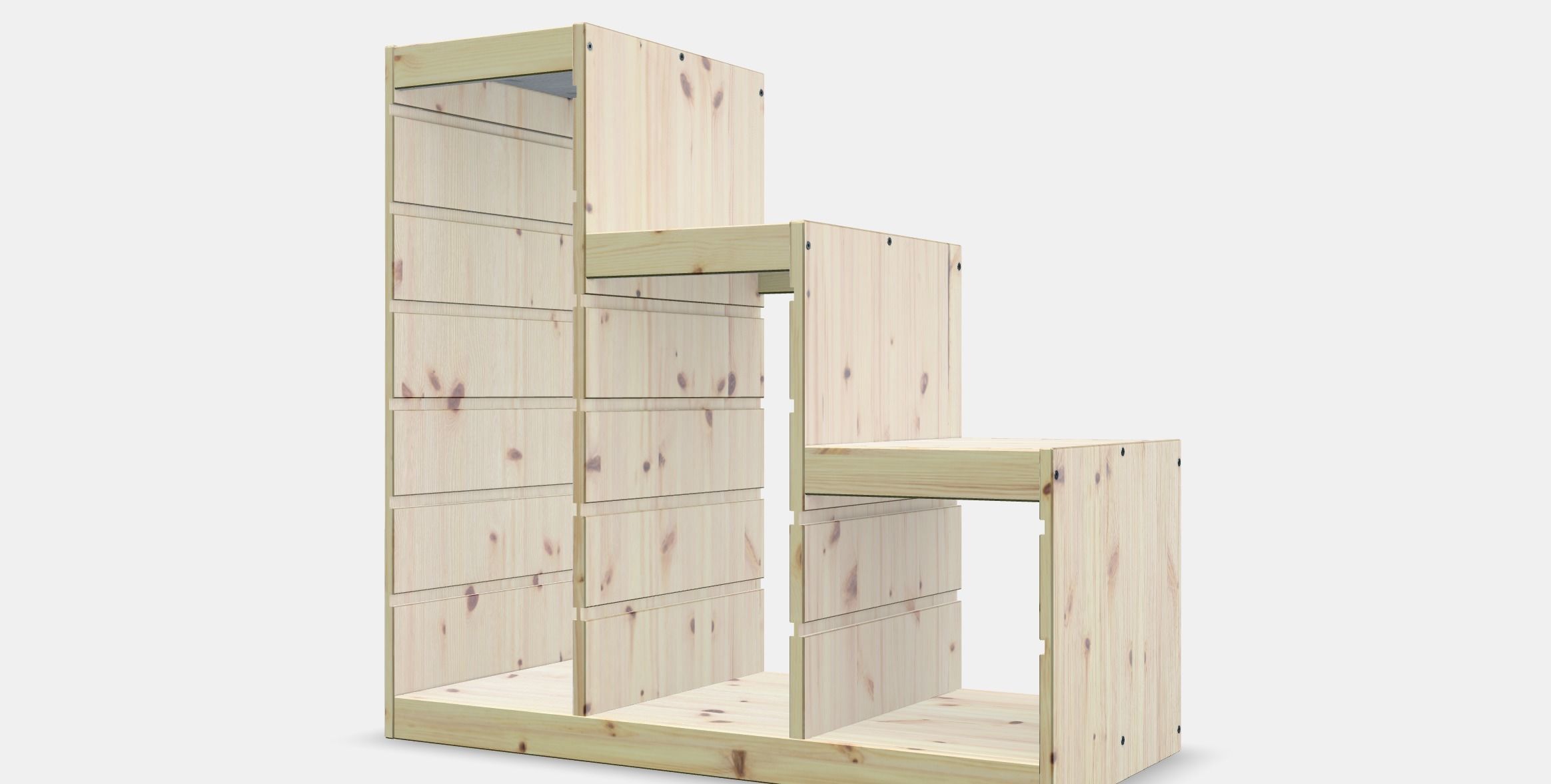 TROFAST shelf frame 3 Low-poly 3D model_12