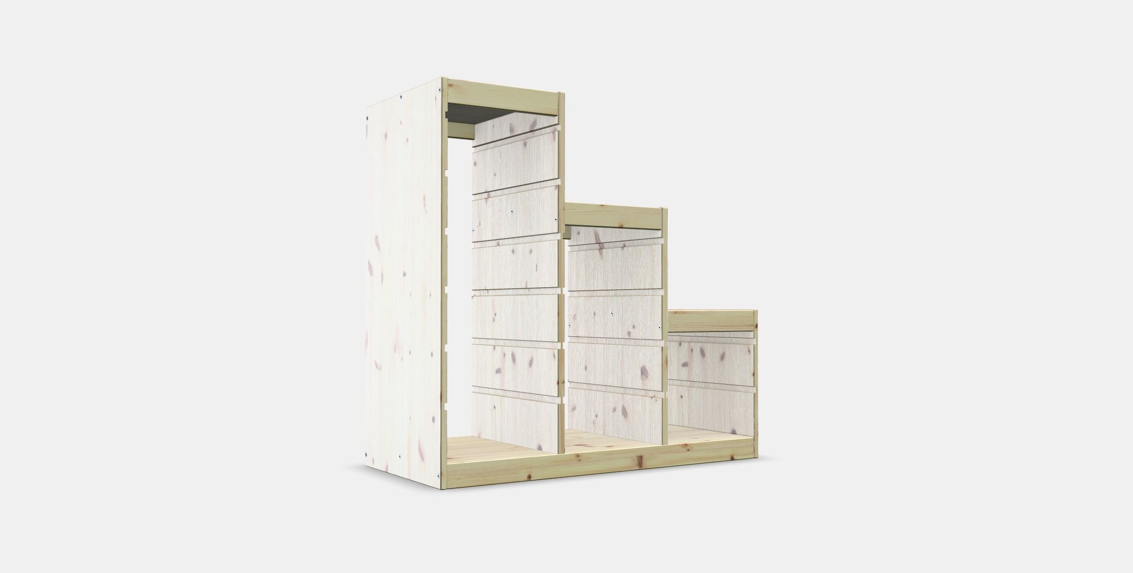 TROFAST shelf frame 3 Low-poly 3D model_3