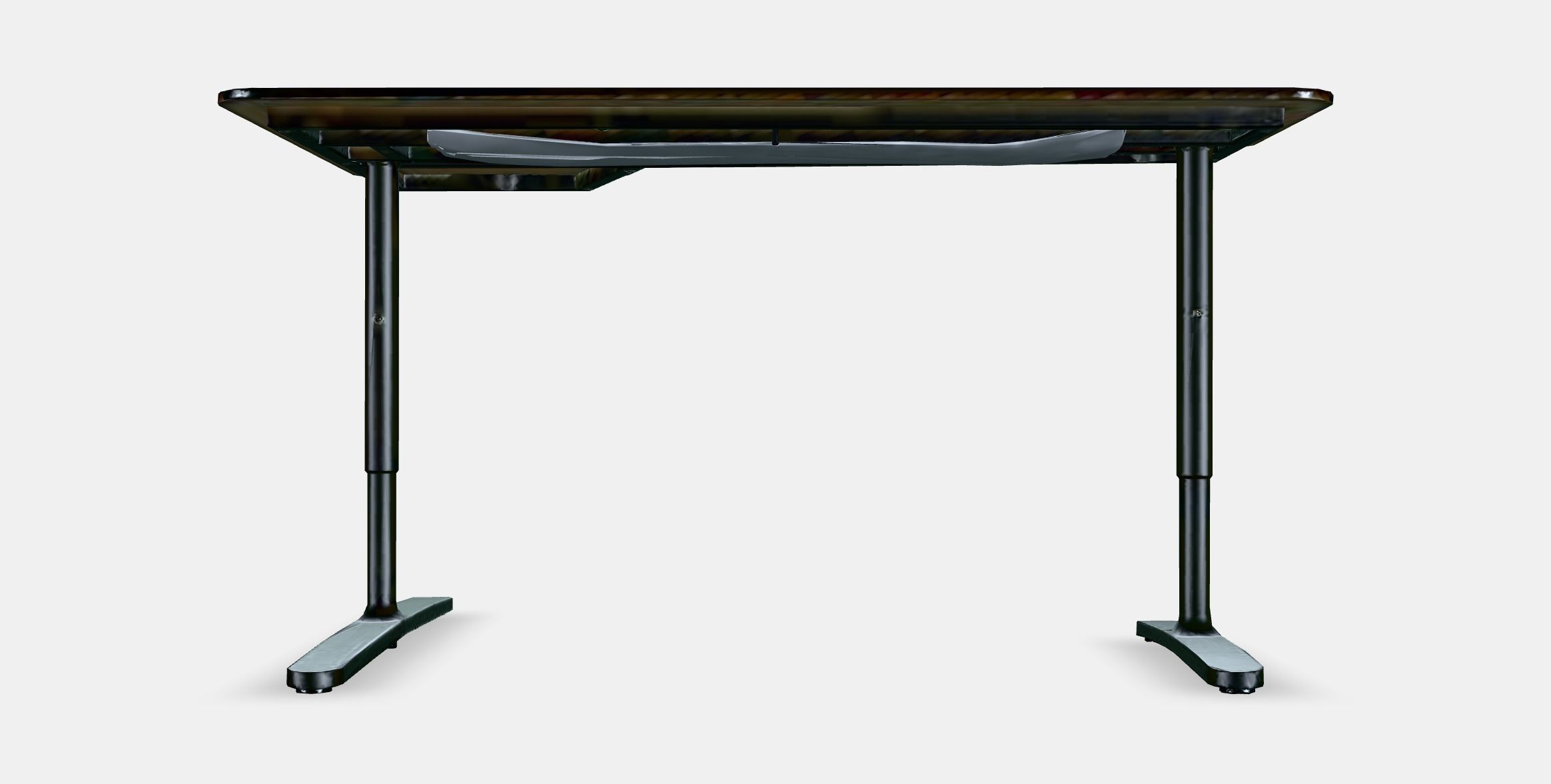 BEKANT corner desk right 4 Low-poly 3D model_15