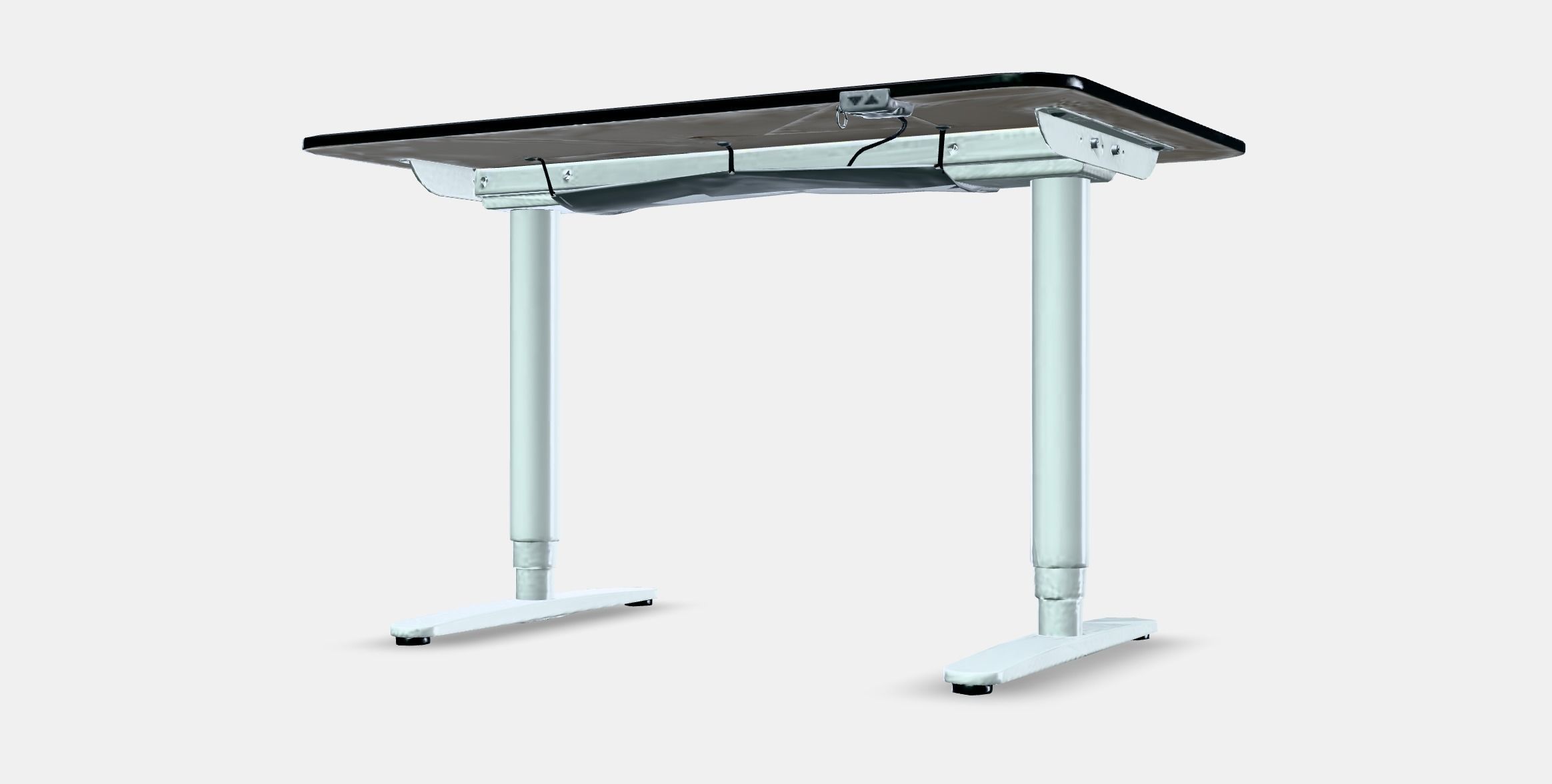 BEKANT desk sit-stand 7 Low-poly 3D model_13