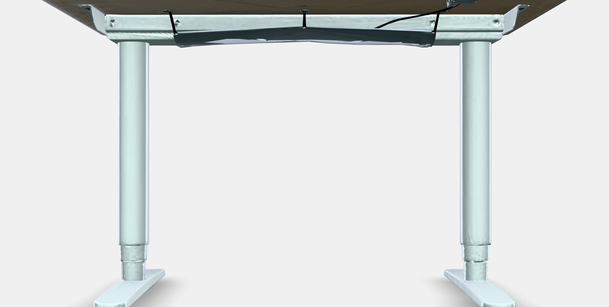 BEKANT desk sit-stand 7 Low-poly 3D model_11