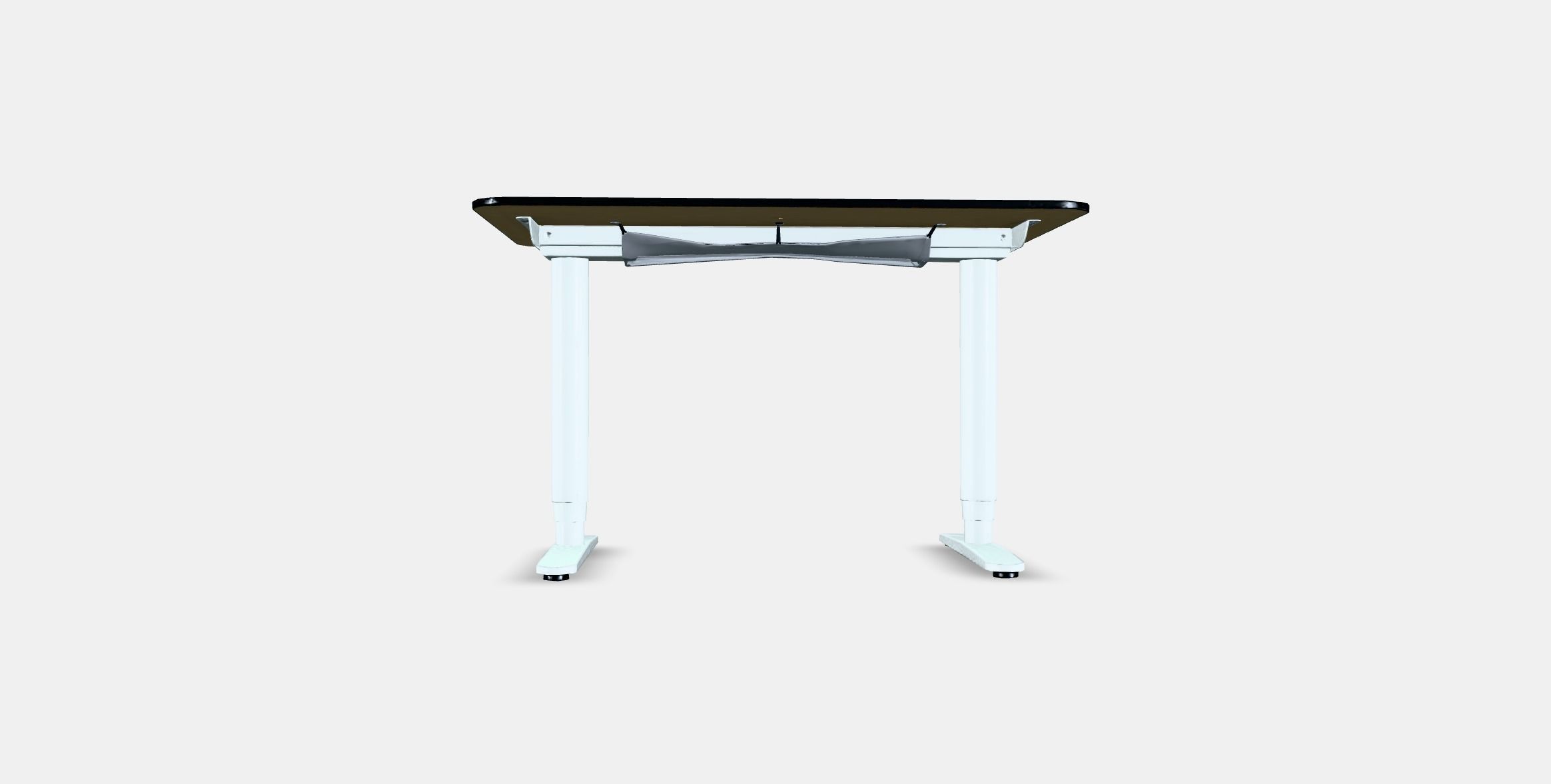 BEKANT desk sit-stand 7 Low-poly 3D model_14