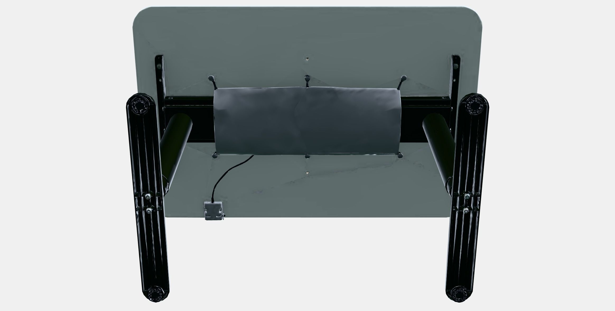 BEKANT desk sit-stand 8 Low-poly 3D model_8