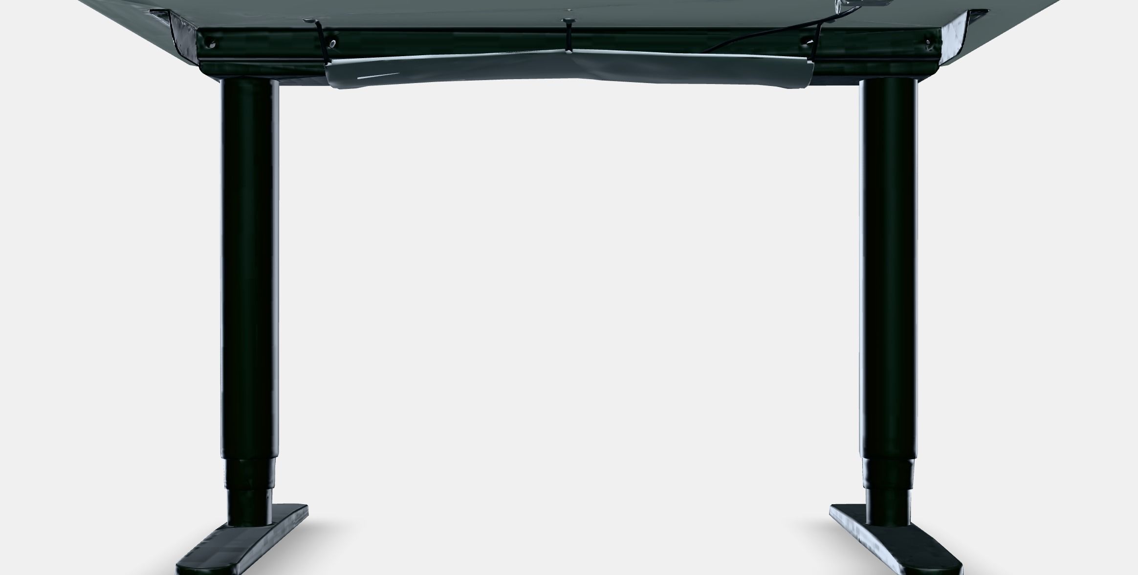 BEKANT desk sit-stand 8 Low-poly 3D model_11