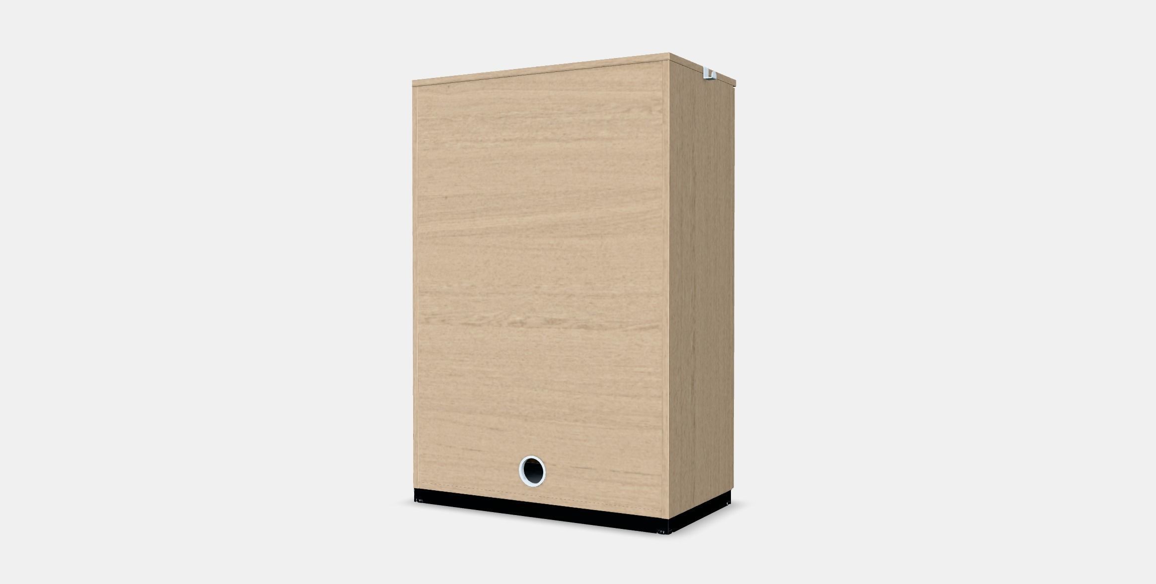 GALANT cabinet with doors 1 Low-poly 3D model_3