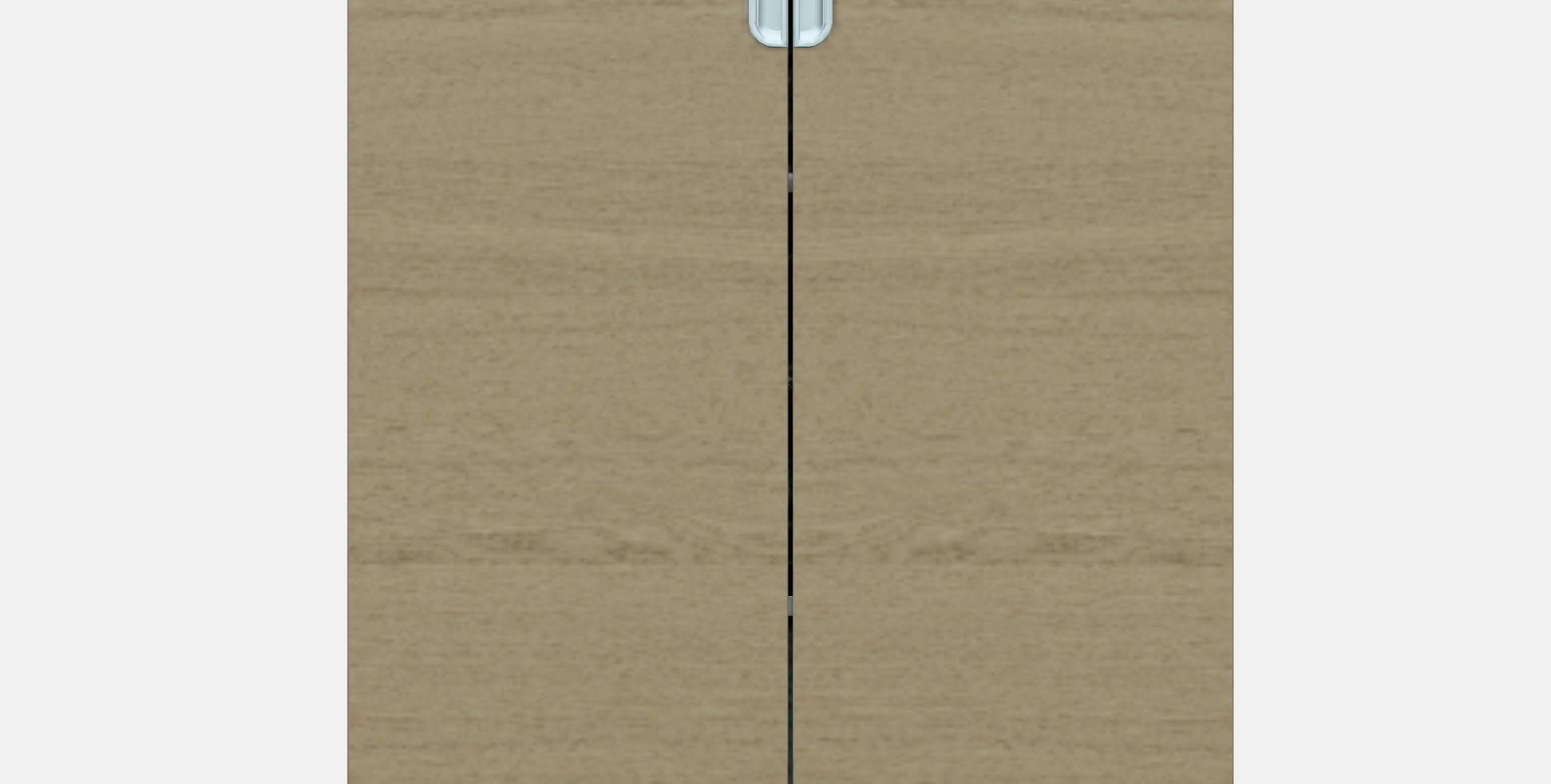 GALANT cabinet with doors 1 Low-poly 3D model_11