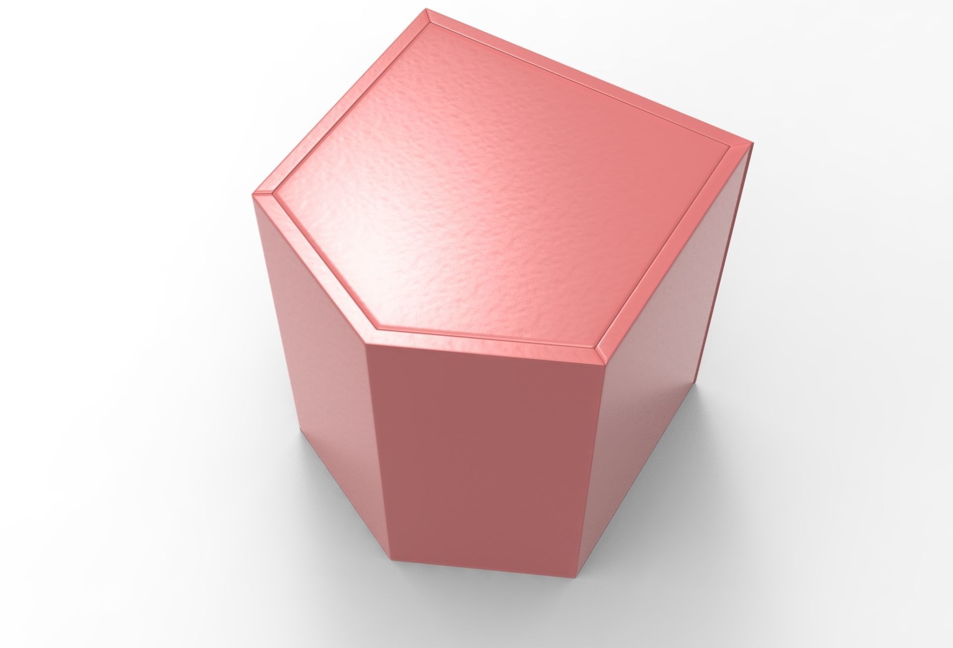 Hugo Nightstand Low-poly 3D model_3