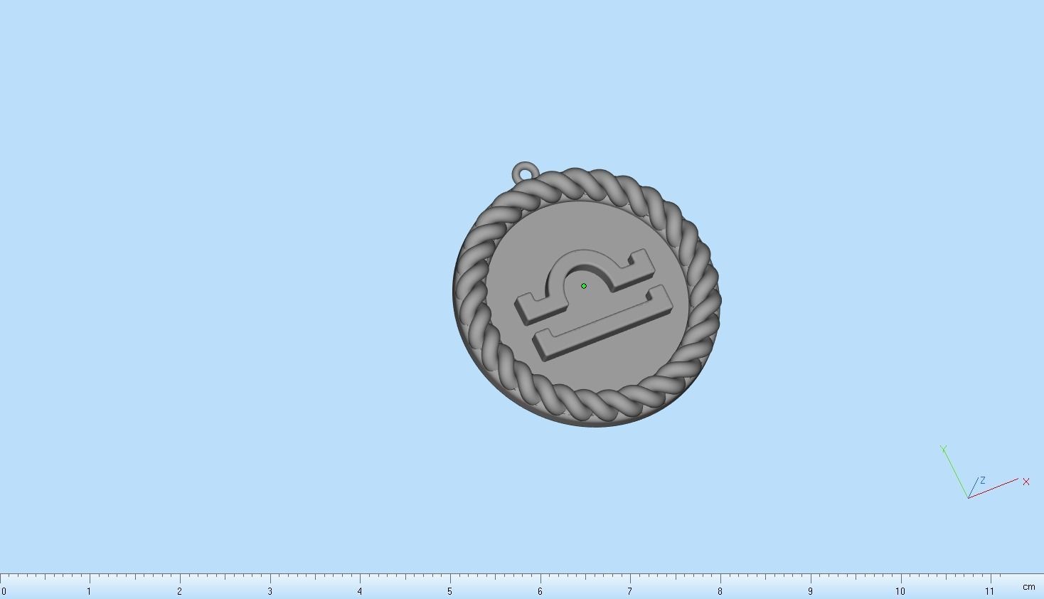 Zodiac sign libra model 856 3D print model_13