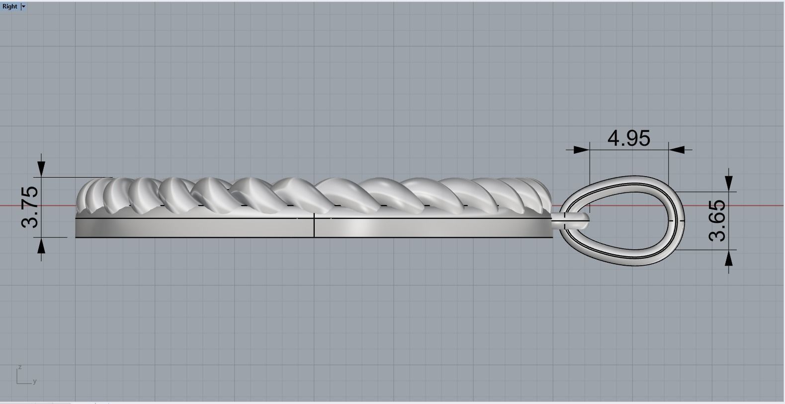 Zodiac sign Scorpio model 857 3D print model_7