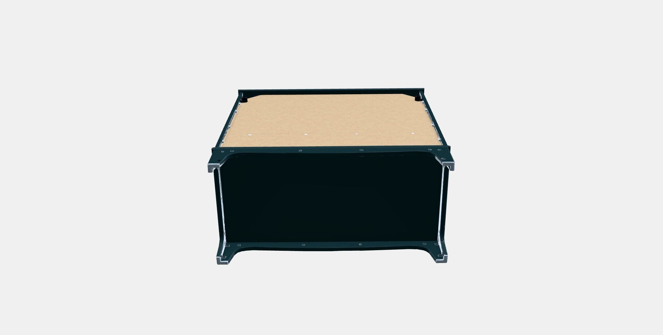 LOMMARP wardrobe Low-poly 3D model_5