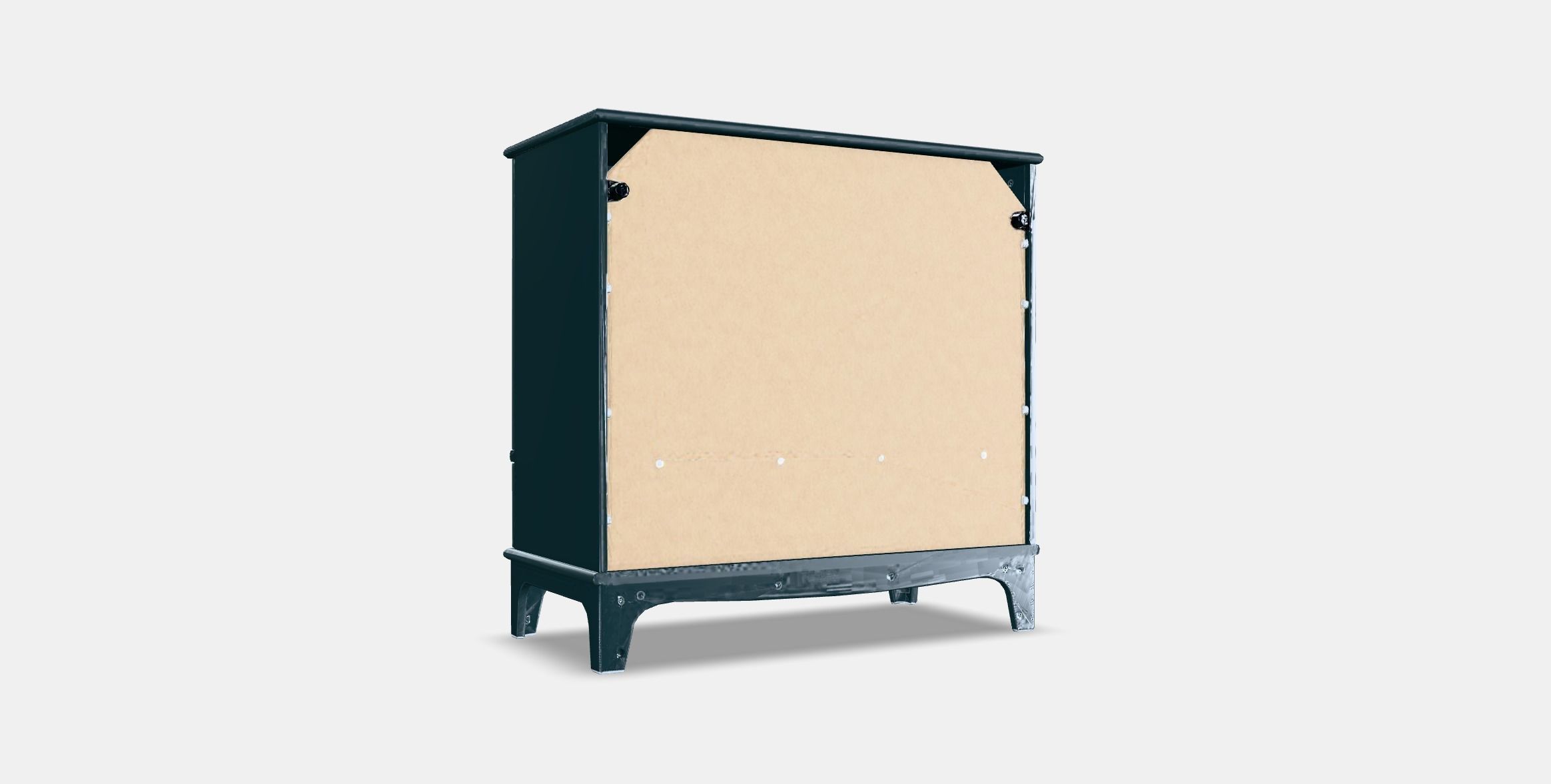 LOMMARP wardrobe Low-poly 3D model_16