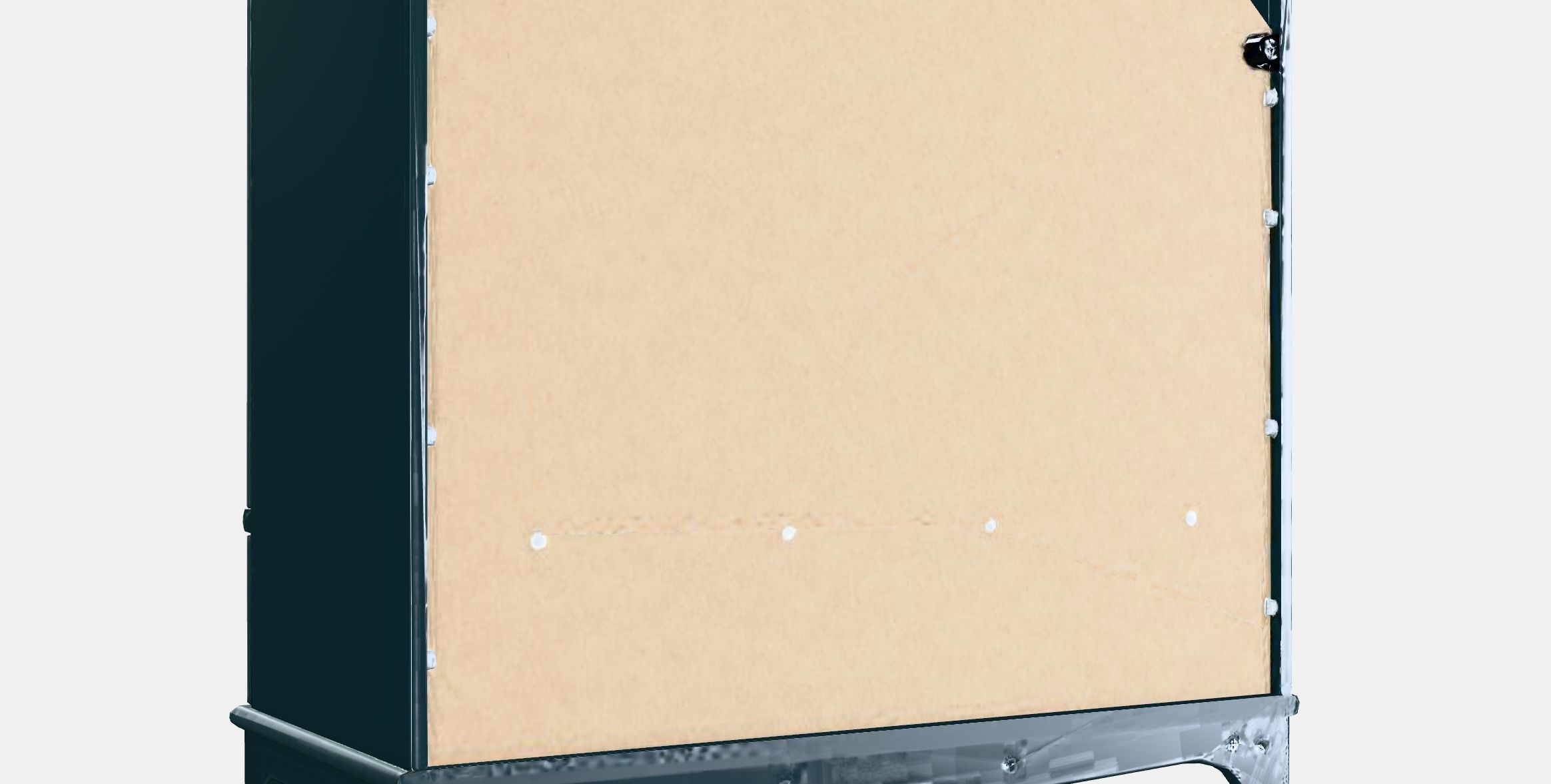 LOMMARP wardrobe Low-poly 3D model_4