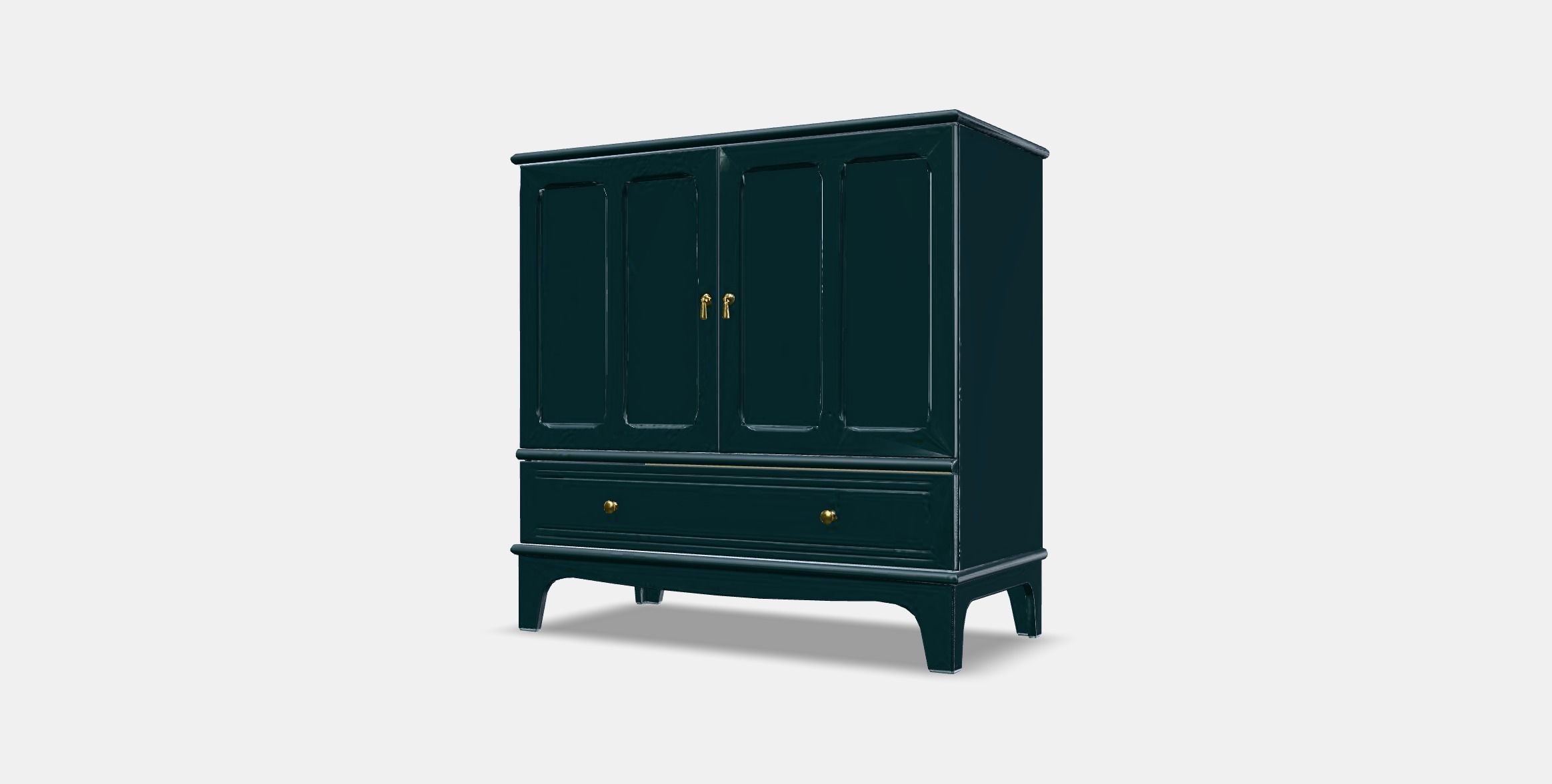 LOMMARP wardrobe Low-poly 3D model_12