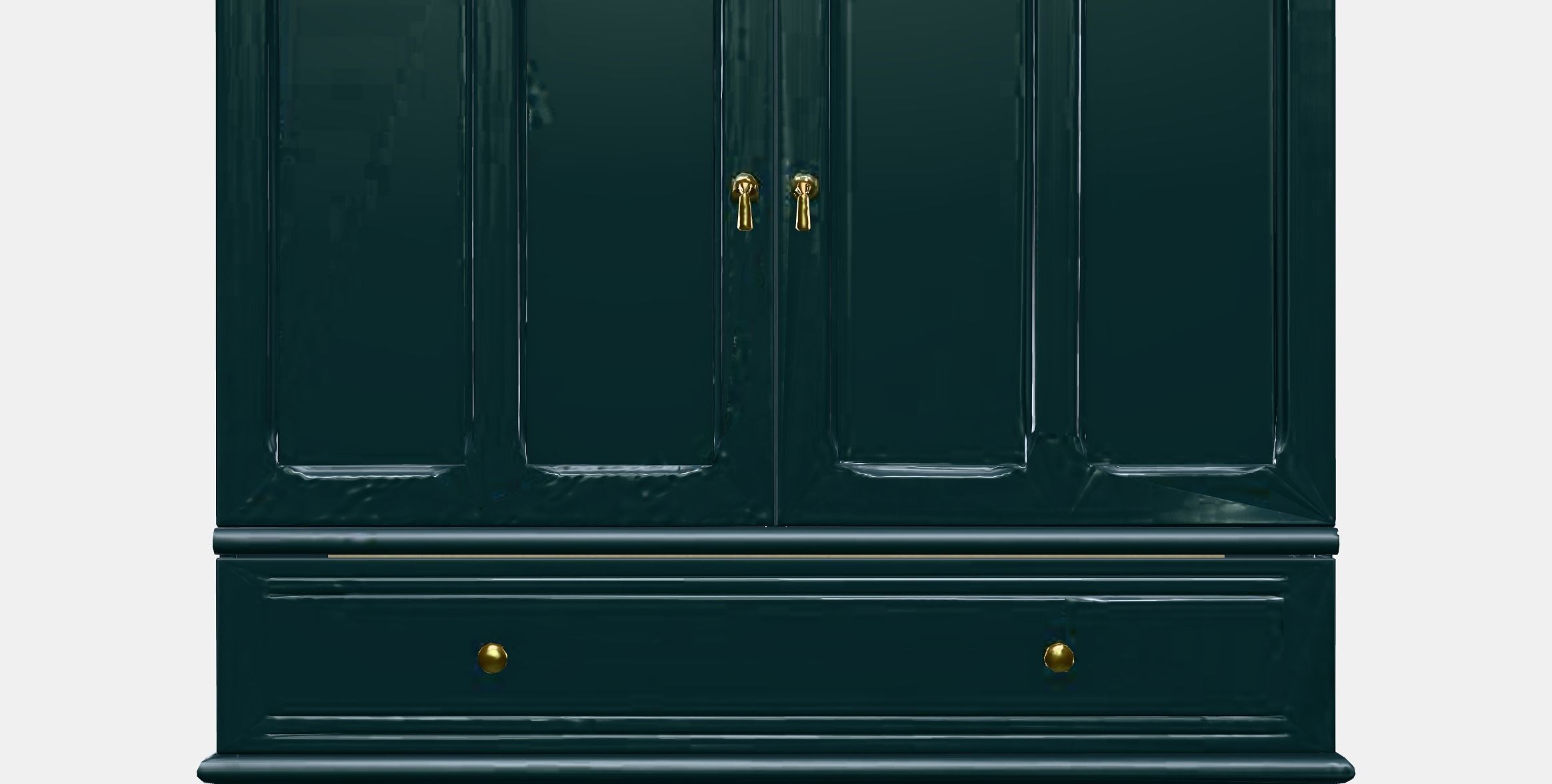 LOMMARP wardrobe Low-poly 3D model_11