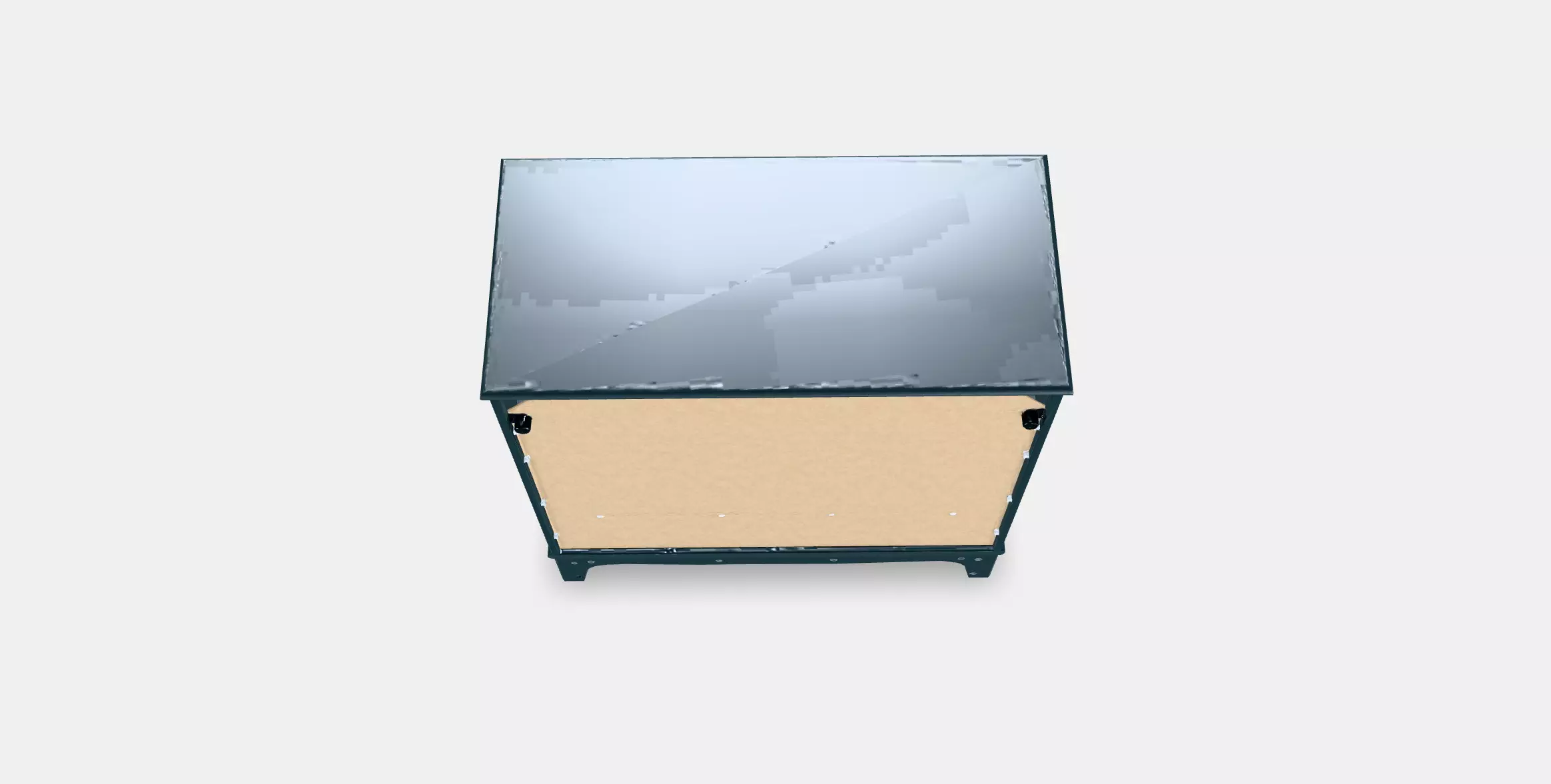 LOMMARP wardrobe Low-poly 3D model_0