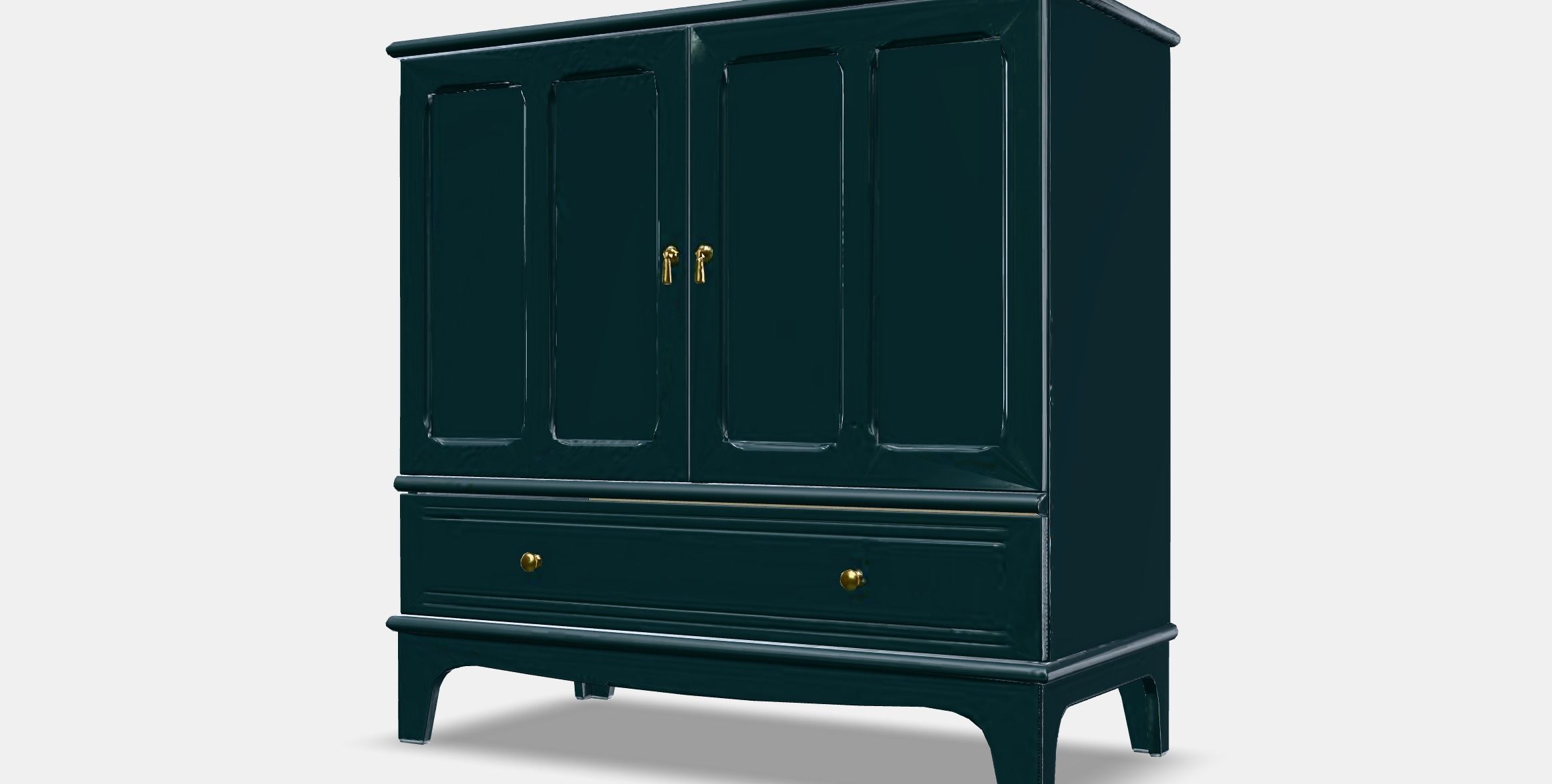 LOMMARP wardrobe Low-poly 3D model_13